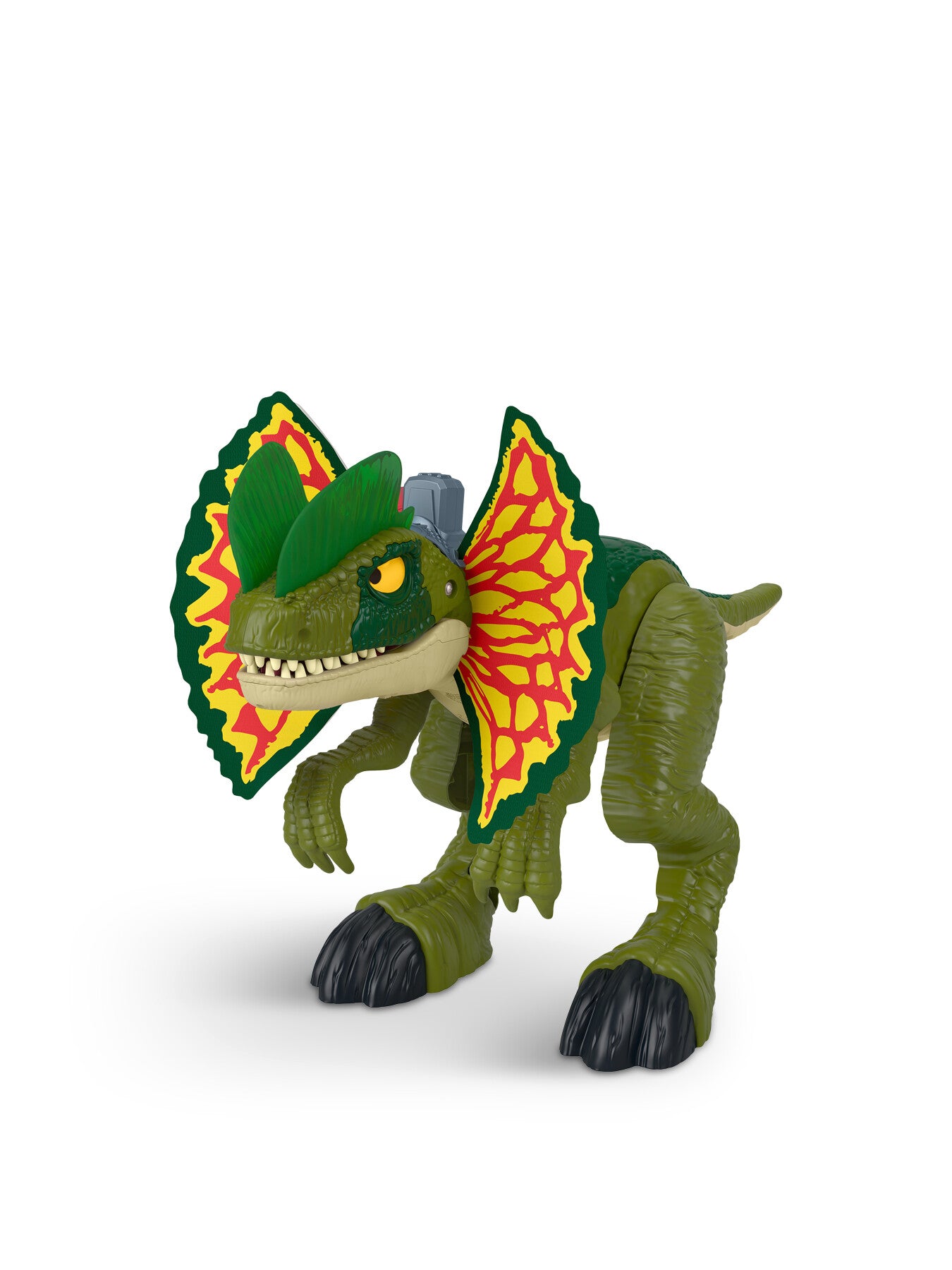 Imaginext Jurassic World Thrash Attack Dilophosaurus Dinosaur