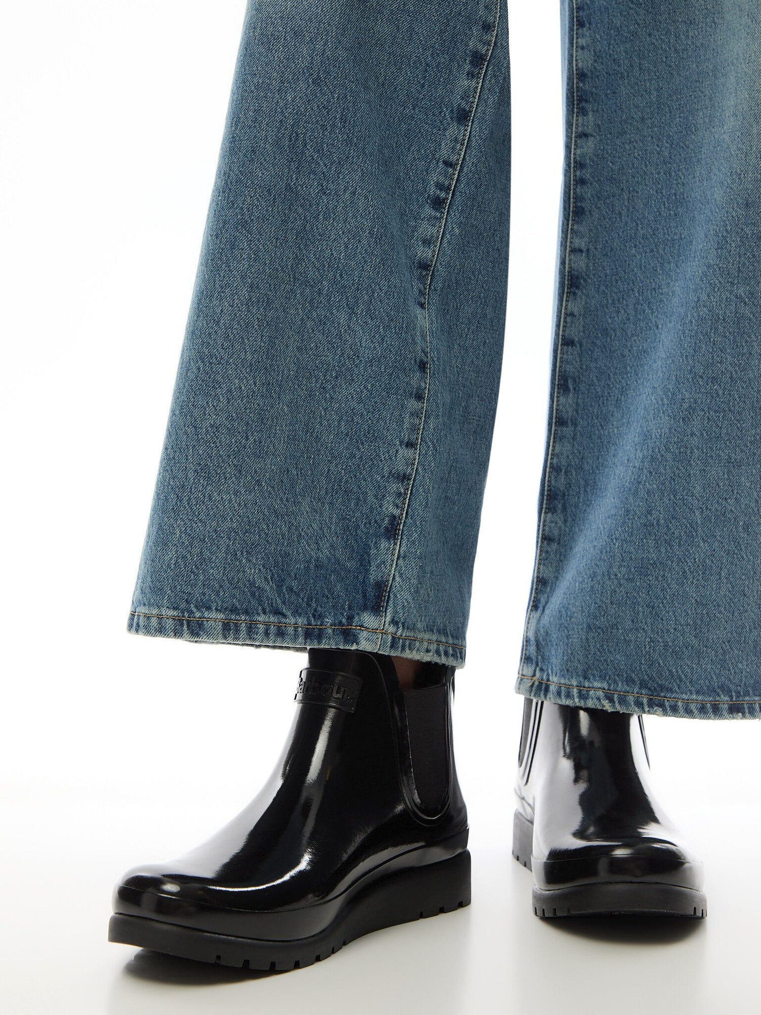 Alexa Lou Wedge Wellie Boots