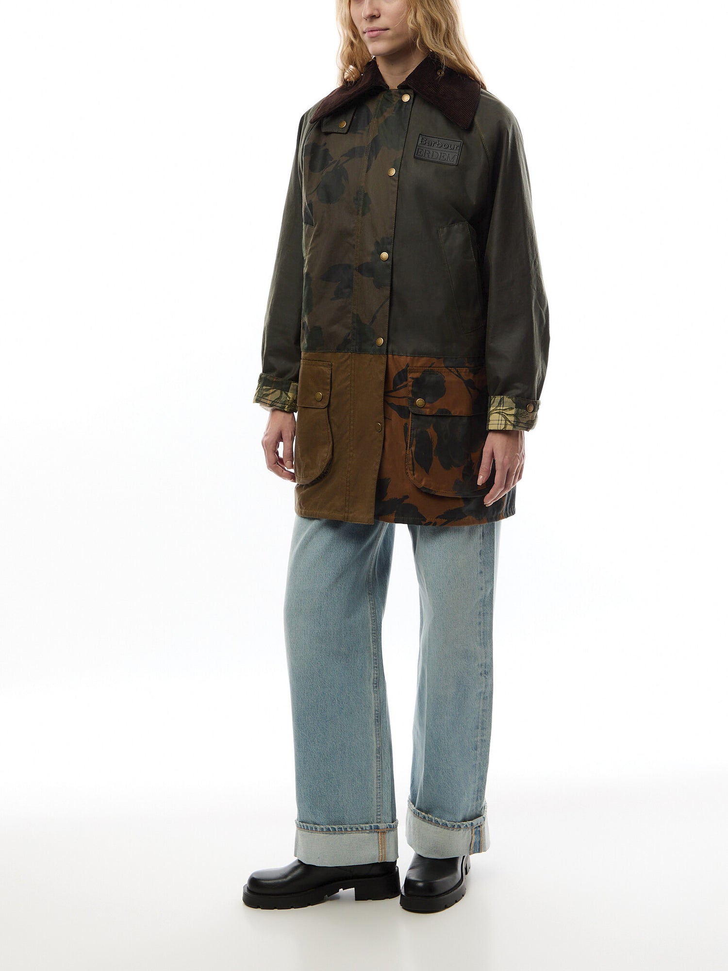 Barbour X Erdem Beauflower Wax Jacket