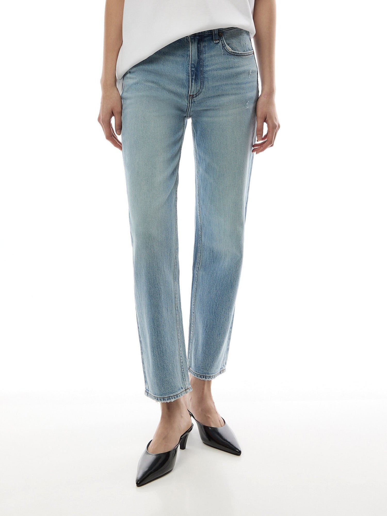 Harlow Ankle Straight Jean