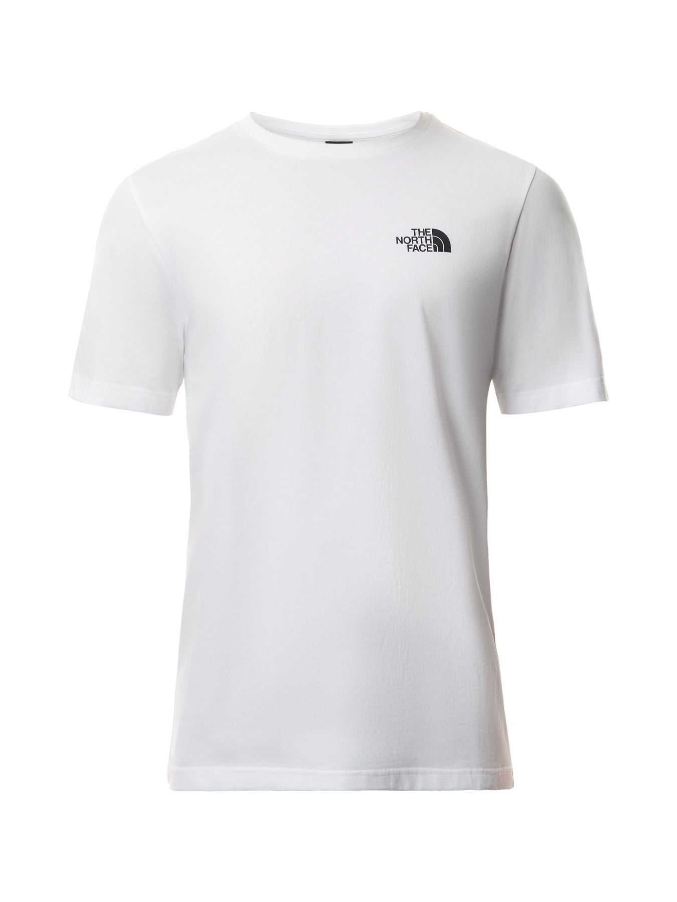 Short Sleeve Simple Dome White T-Shirt