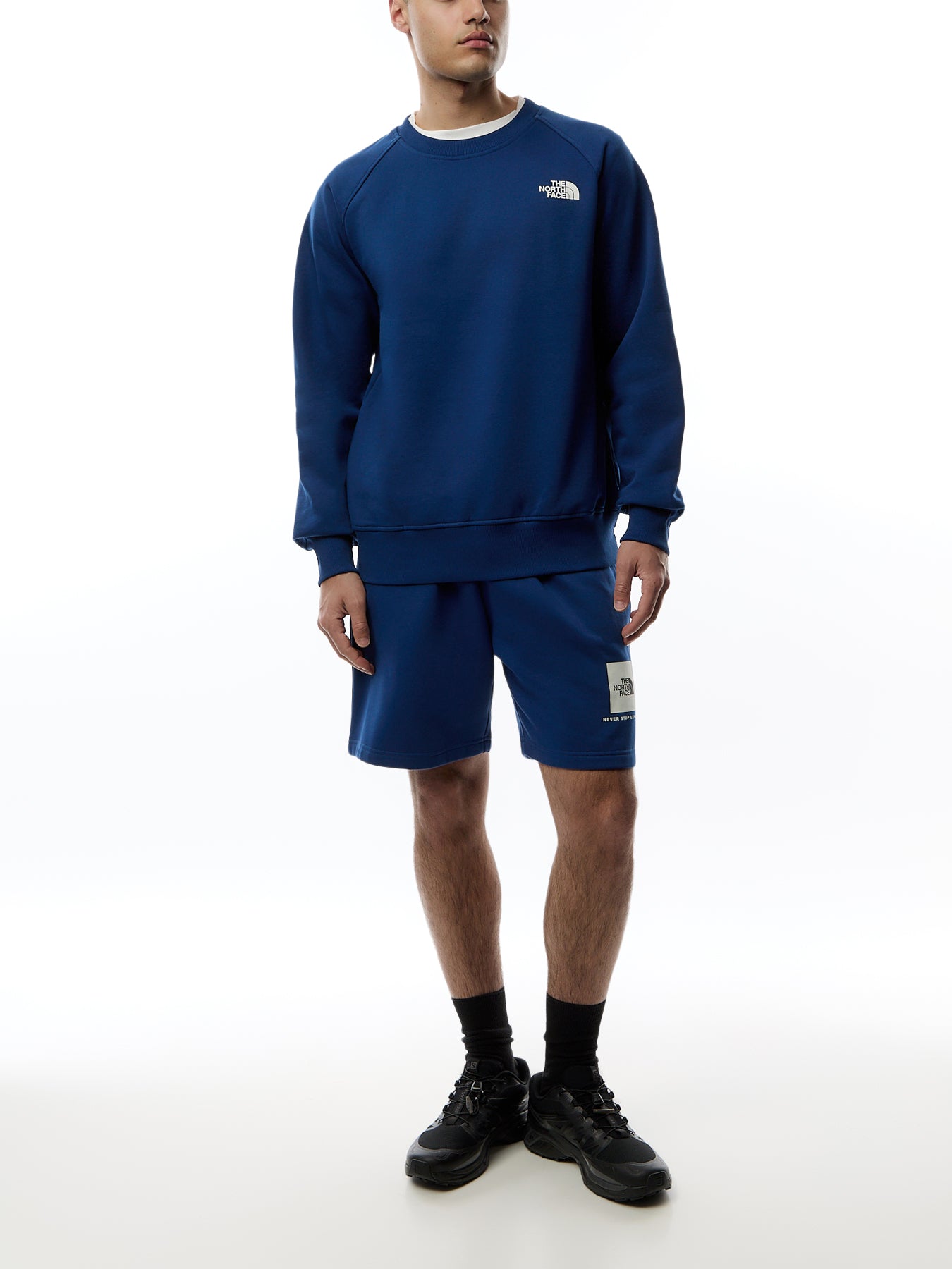 Raglan Box Crew Sweatshirt