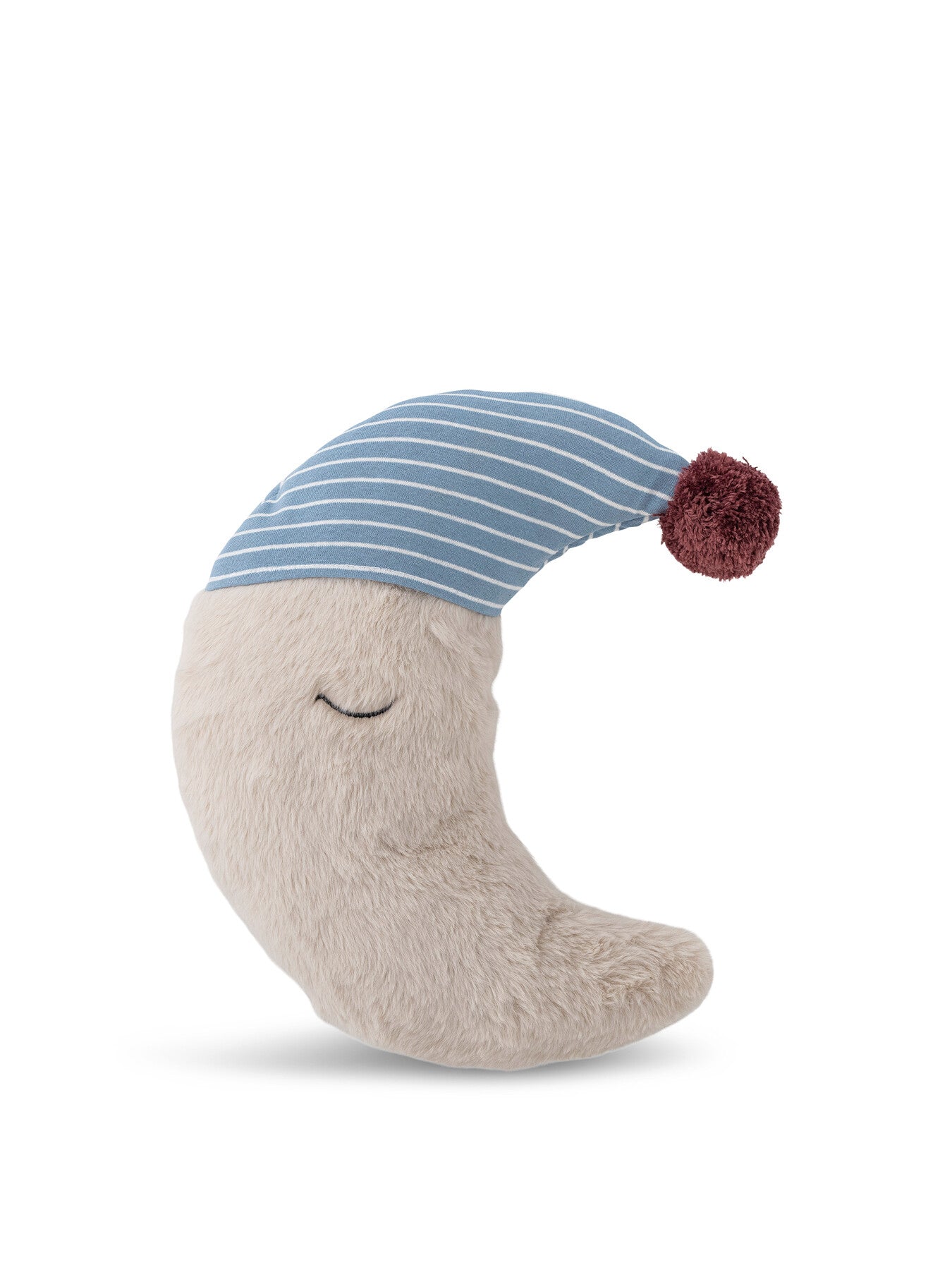 Moony Cushion, White, Cotton