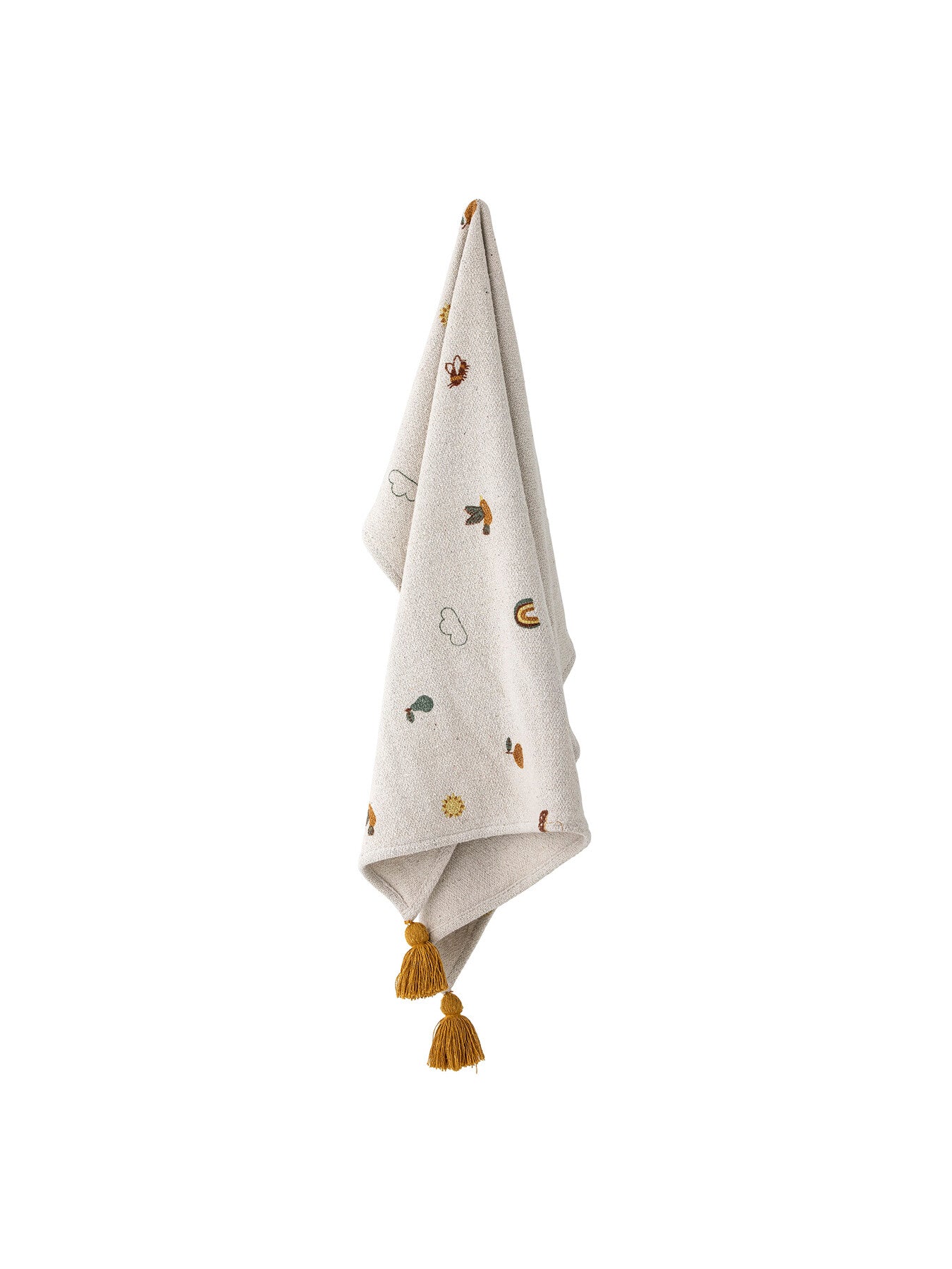 Agnes Throw, Nature, Recycled Cotton