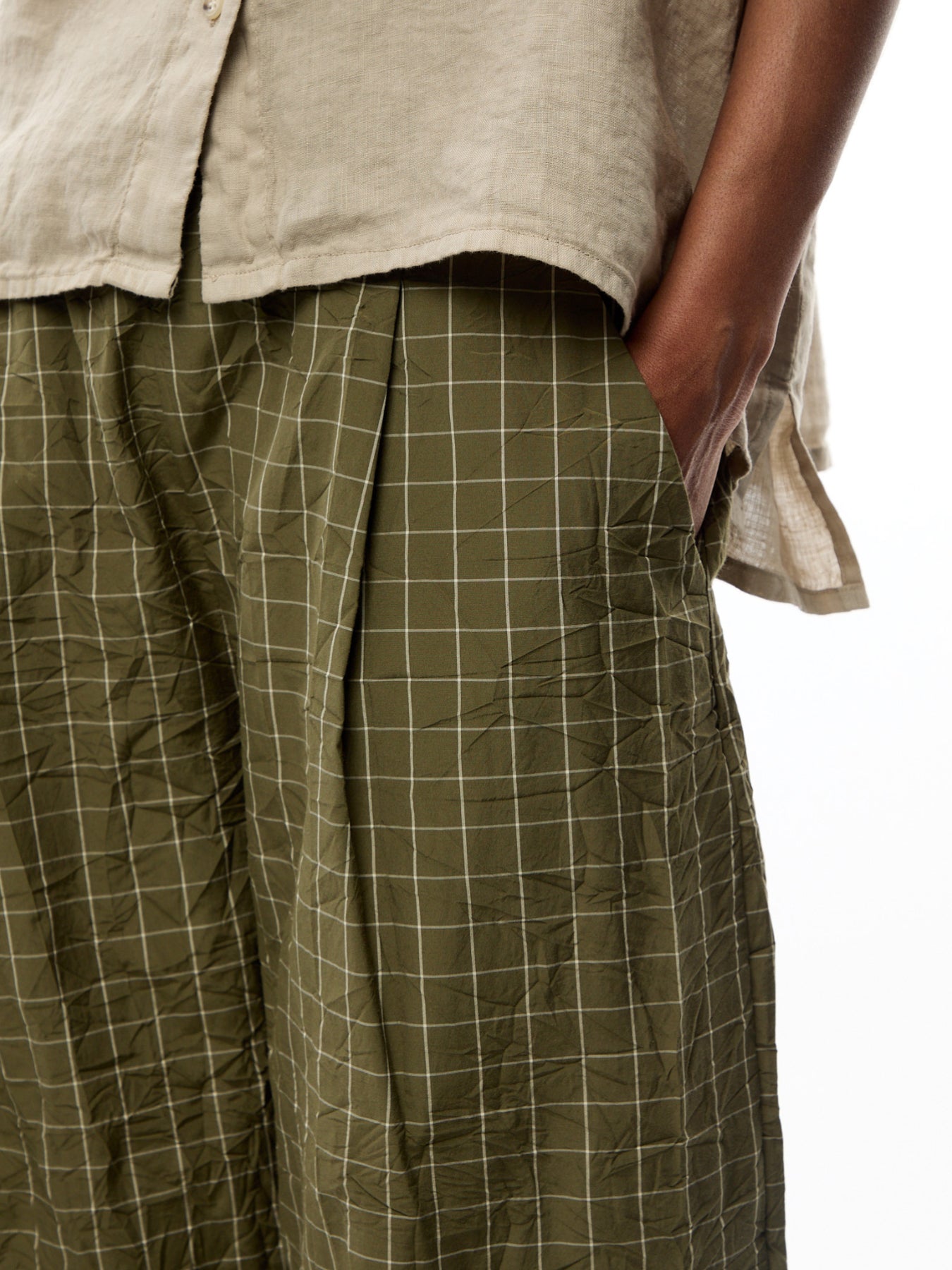 Checked Trouser