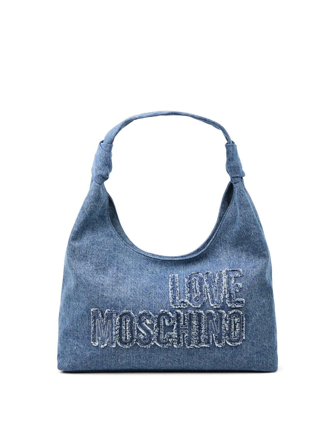 Denim Slouchy Shoulder Bag