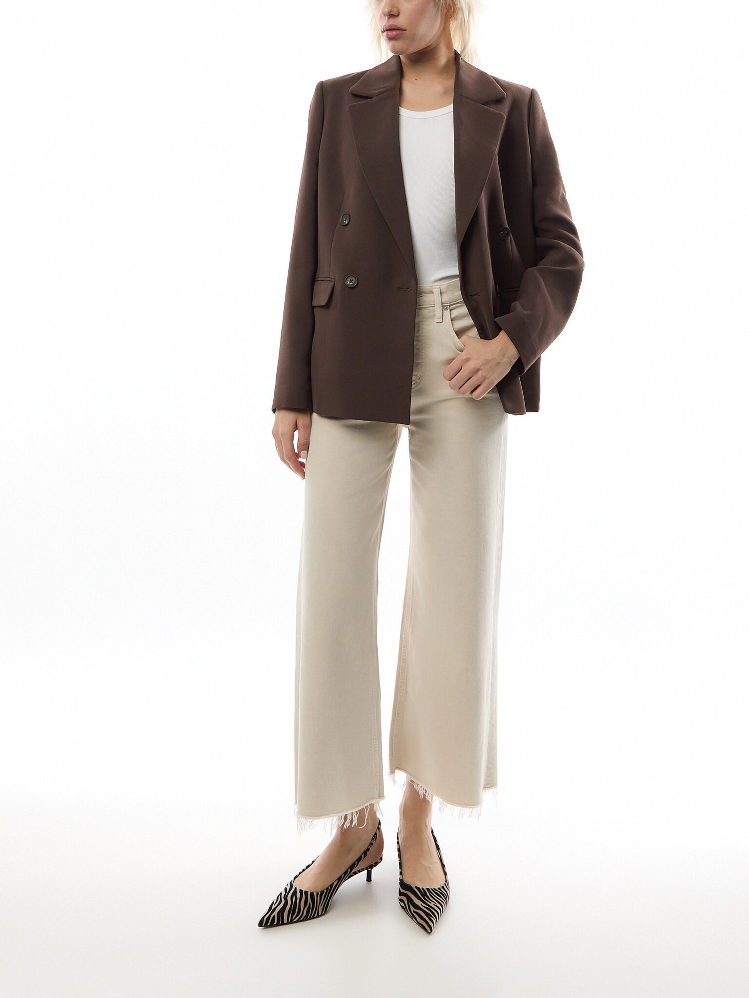 Lyra Crop Wide Leg Jeans