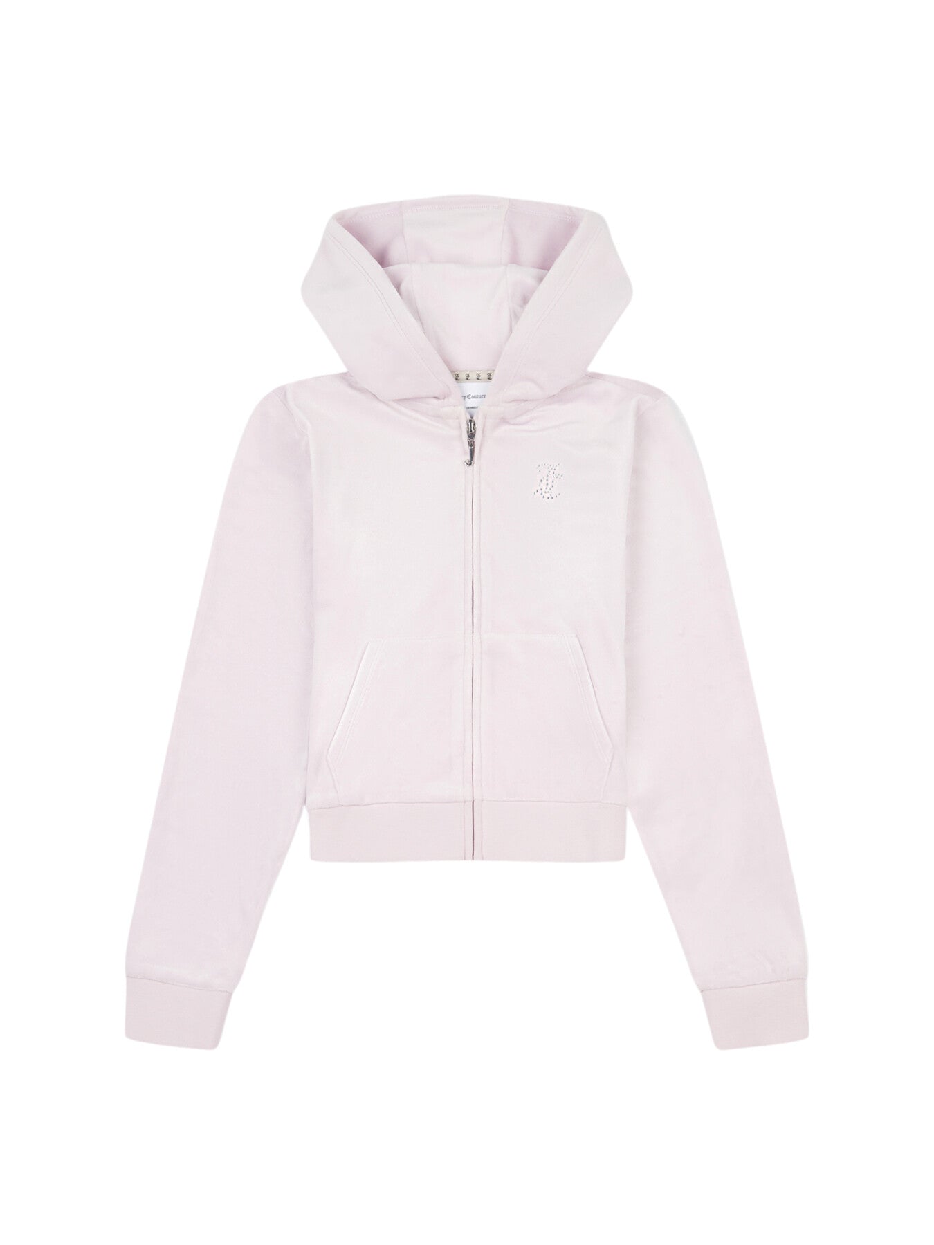 Diamante Zip Through Hoodie