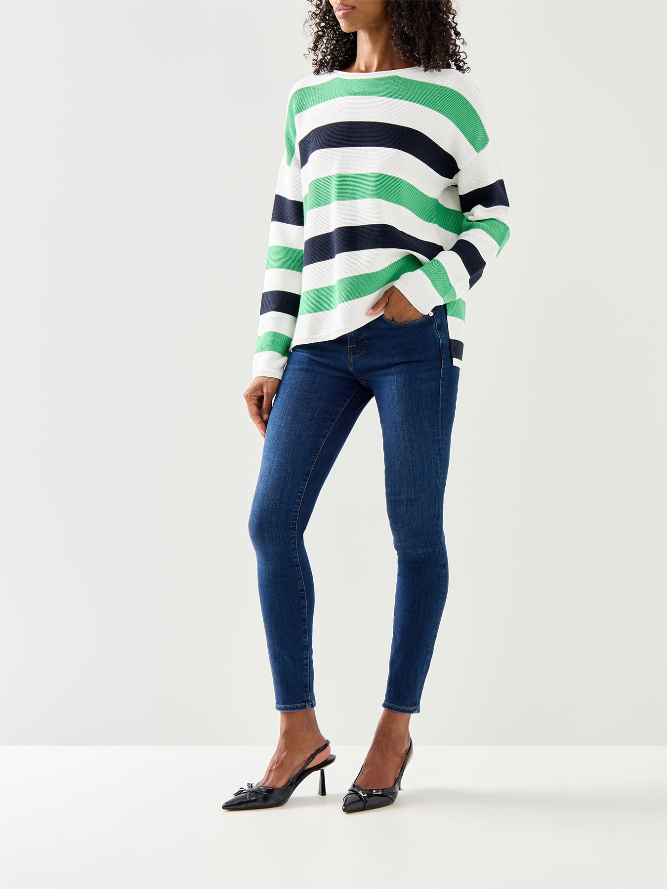 Barbour Marine Stripe Knitted Jumper