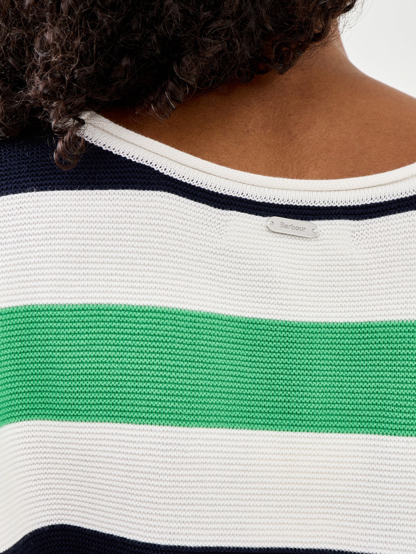 Barbour Marine Stripe Knitted Jumper