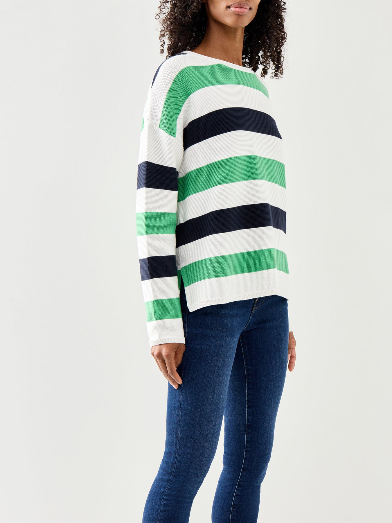 Barbour Marine Stripe Knitted Jumper