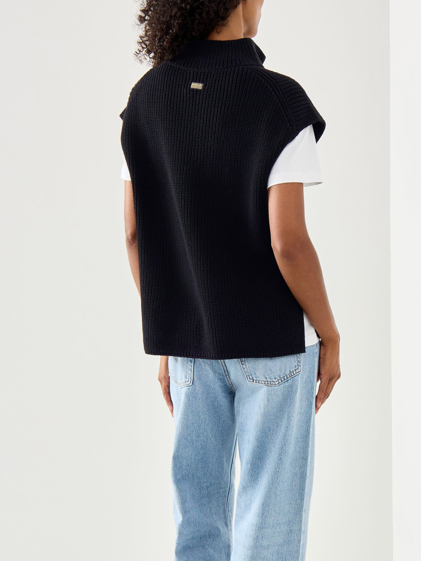 Barbour International Clara Sleeveless Knitted Jumper