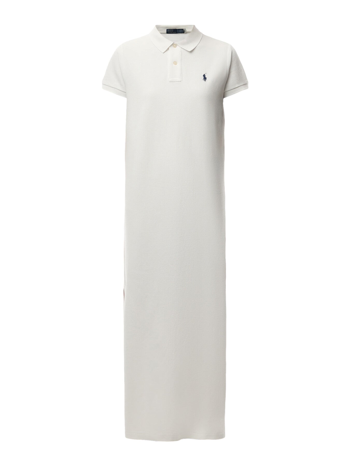 Cotton Mesh Polo Dress