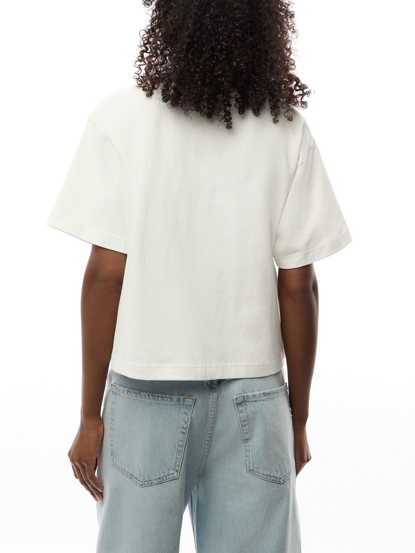 Knit Centre Polo Logo T Shirt