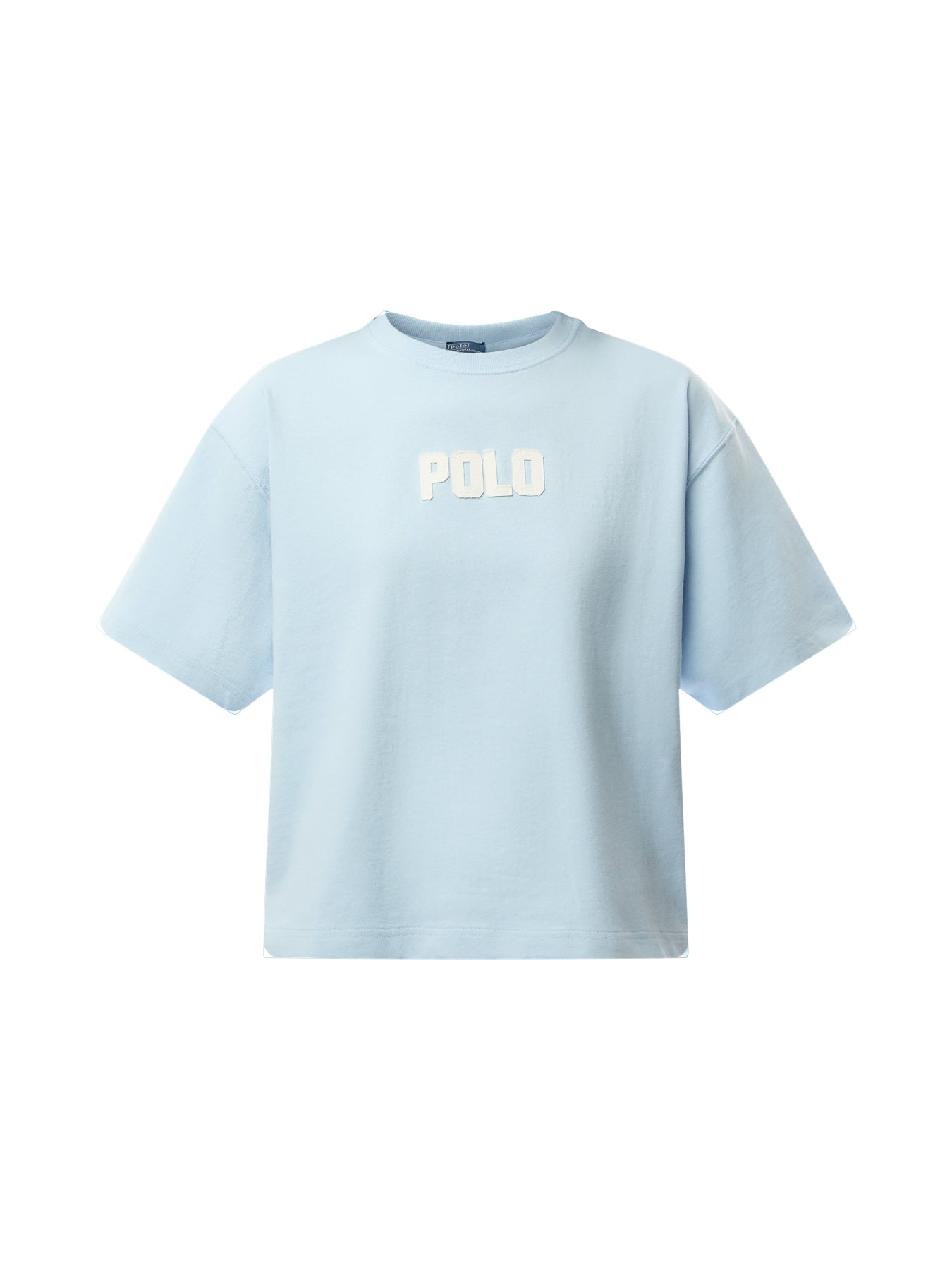 Knit Centre Polo Logo T Shirt