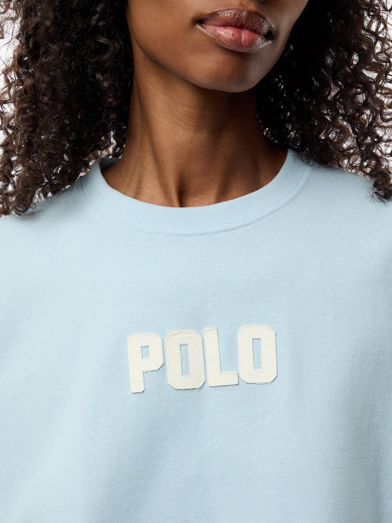 Knit Centre Polo Logo T Shirt