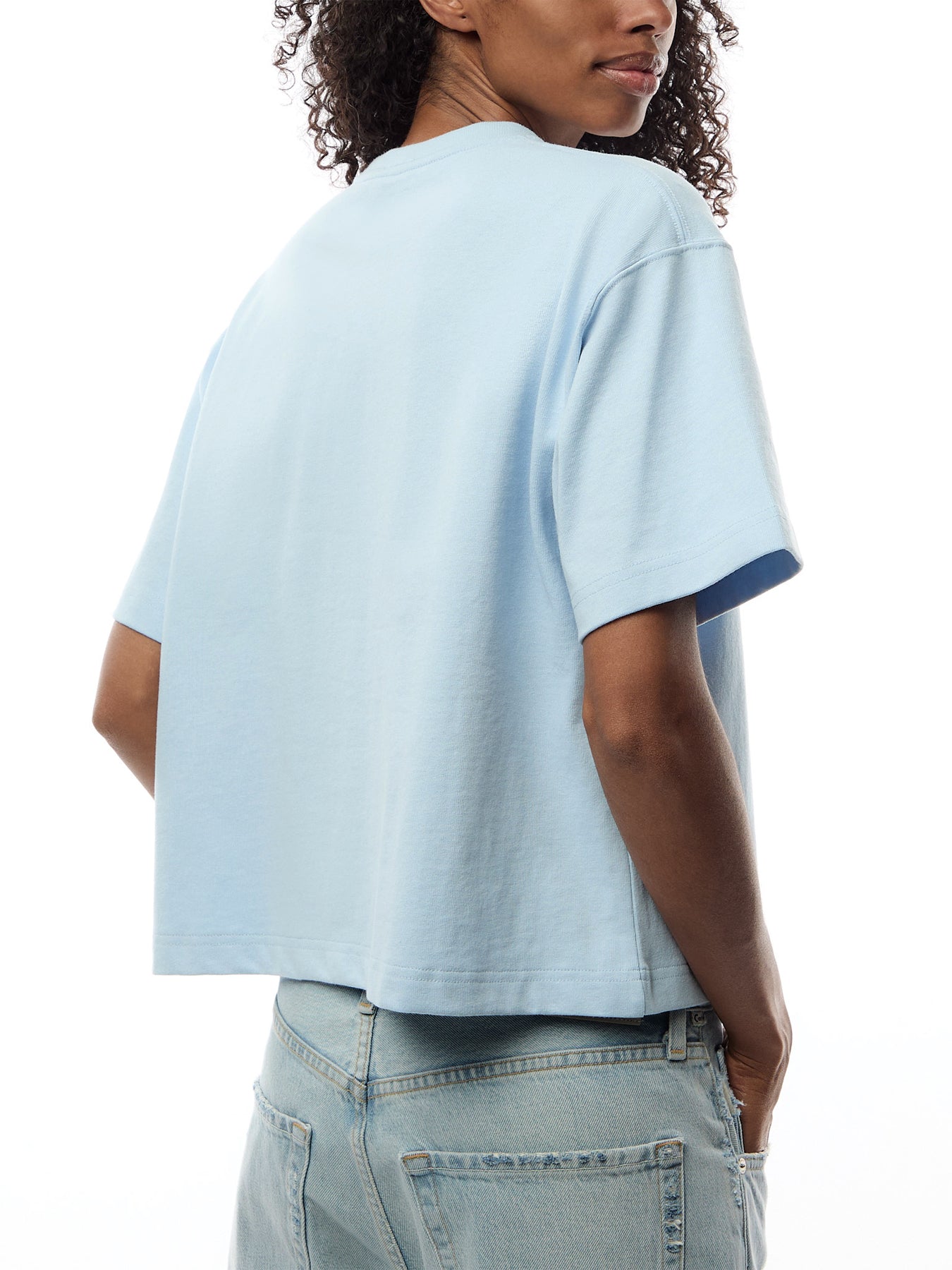 Knit Centre Polo Logo T Shirt