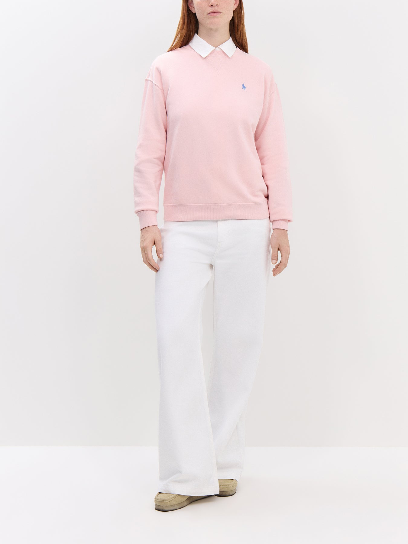 Crew Neck Long Sleeve Sweatshirt