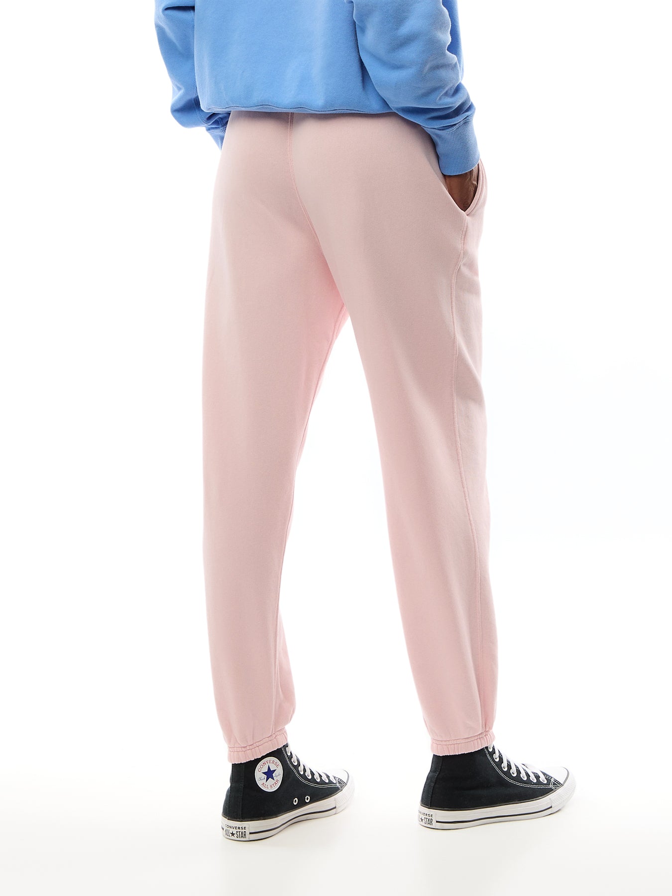 Logo-Embroidery Lightweight Fleece Athletic Cotton-Jersey Jogging Bottoms