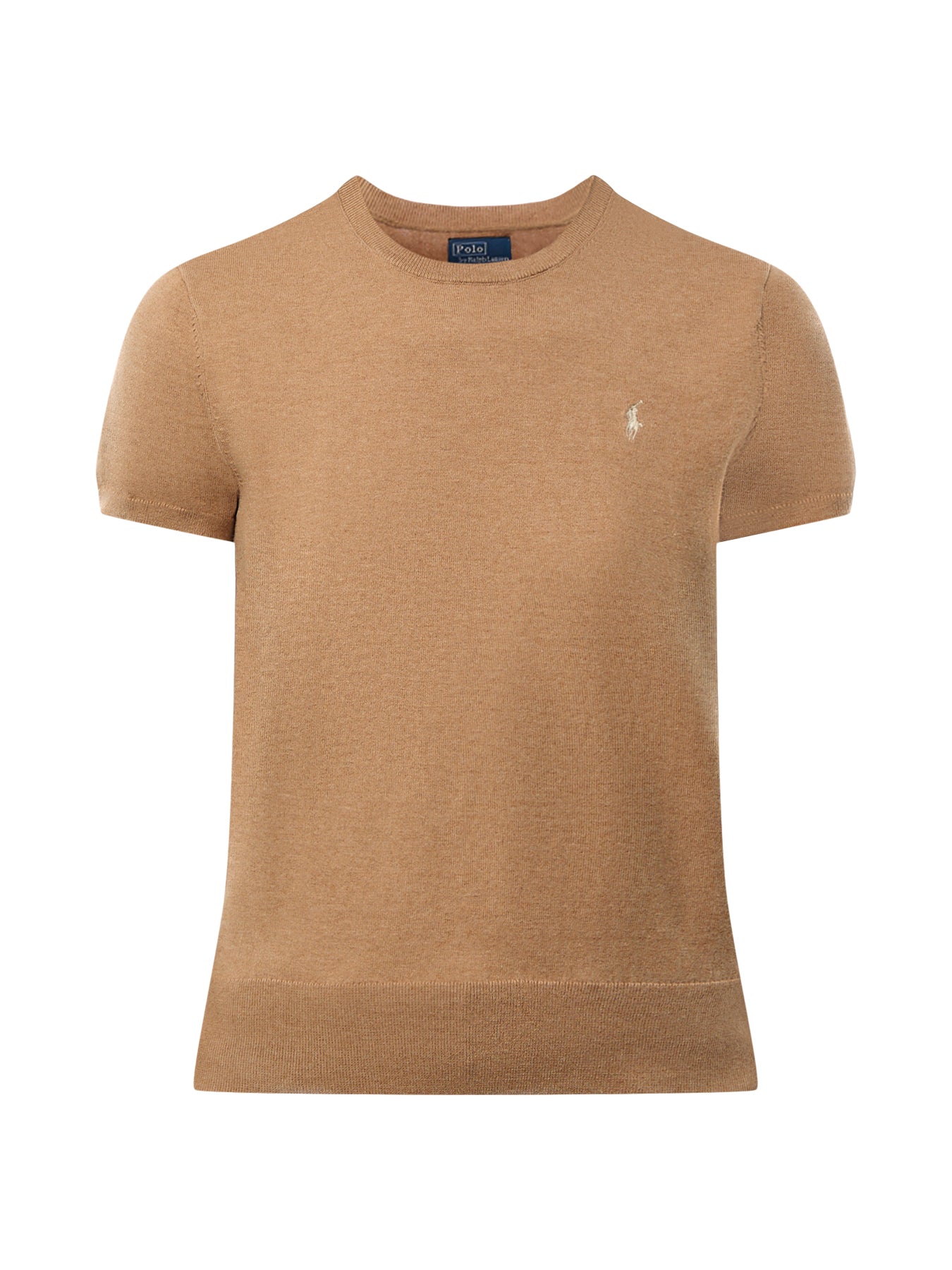 Short Sleeve Cable Knit Pullover