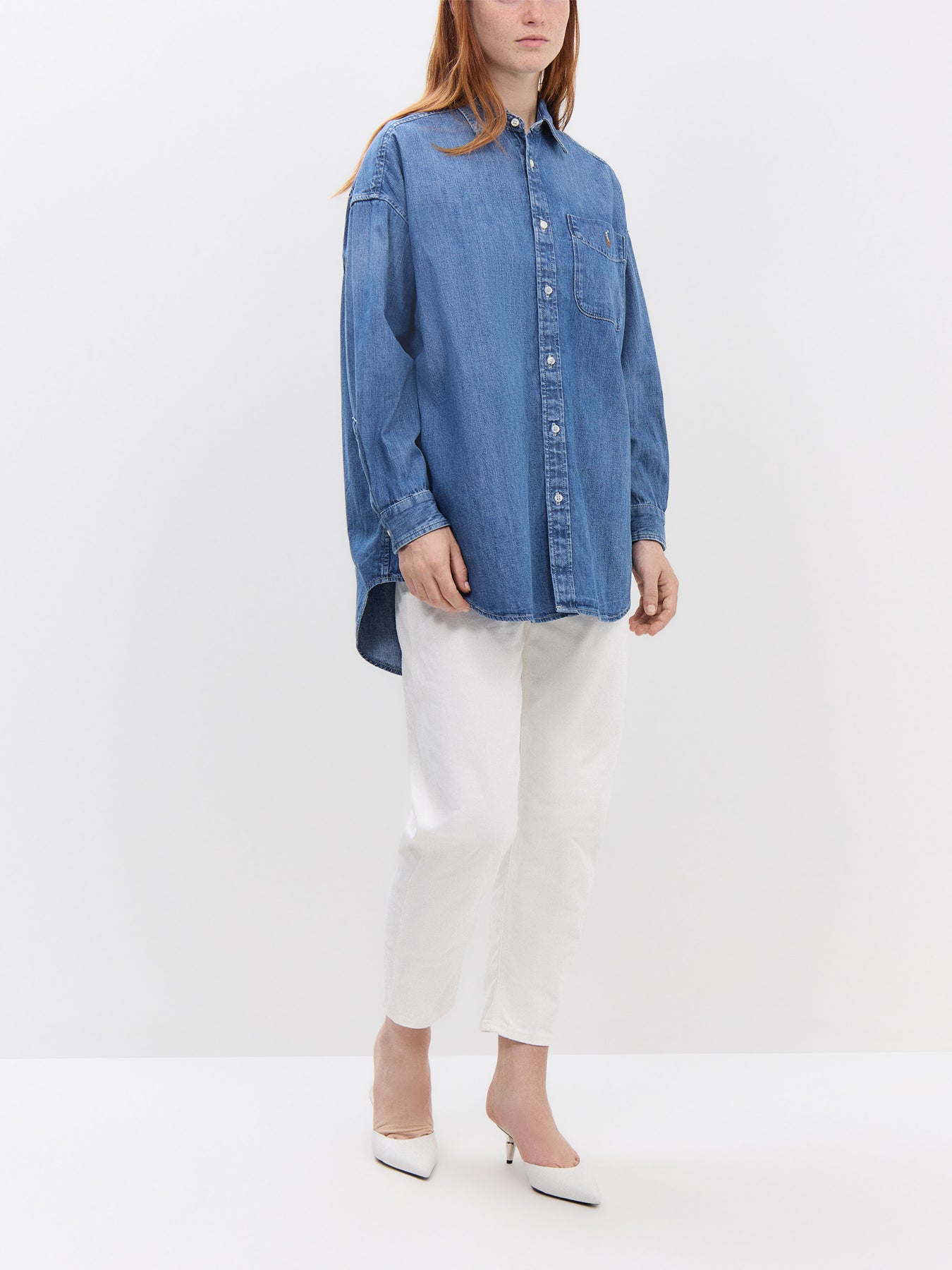Tapered Straight Ankle Straight Jean