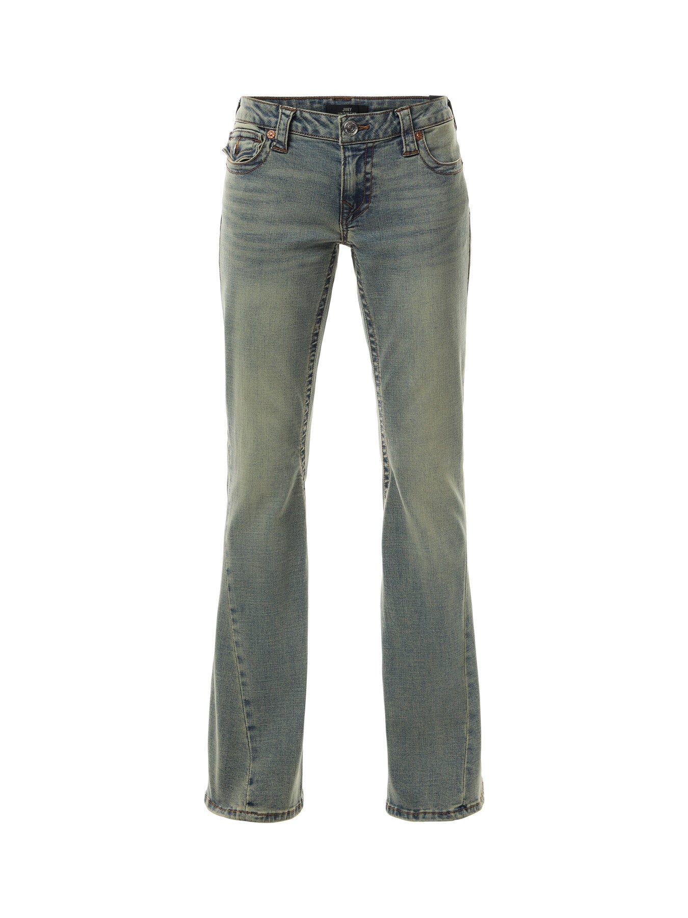 JoeyLow Rise Flare Flap Jeans