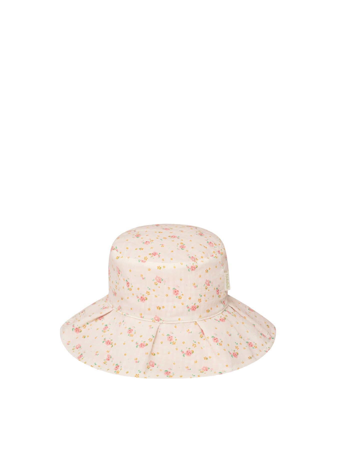 Tiny Blossom Pleated Reversible Sun Hat 7-10 Years