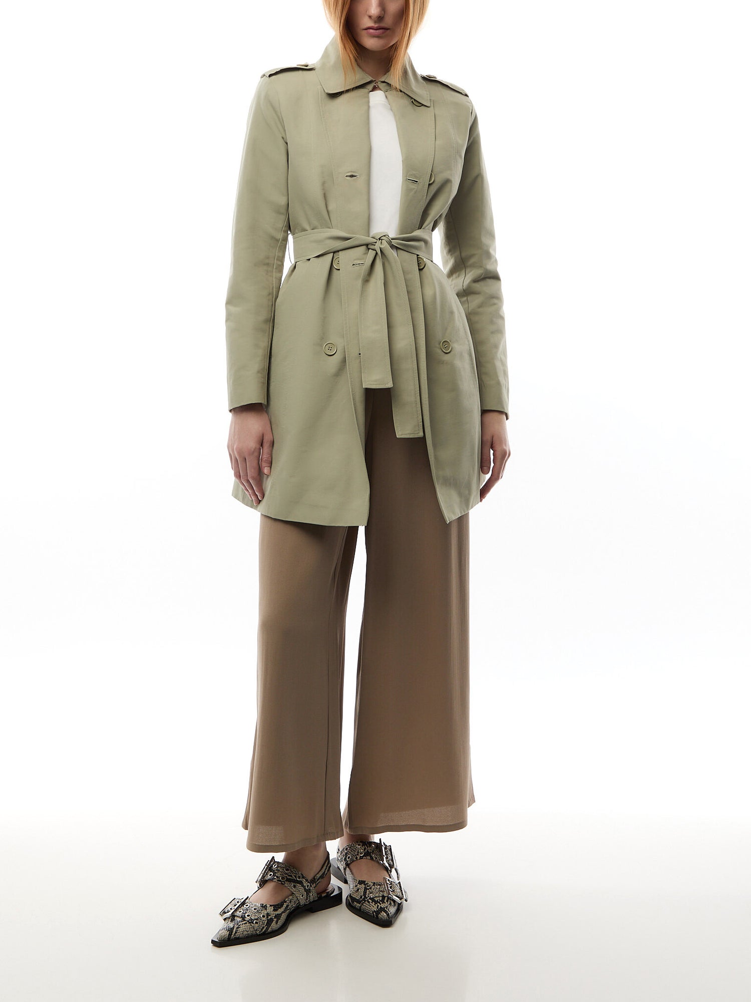 Wide Ankle Pant Silk Georgette