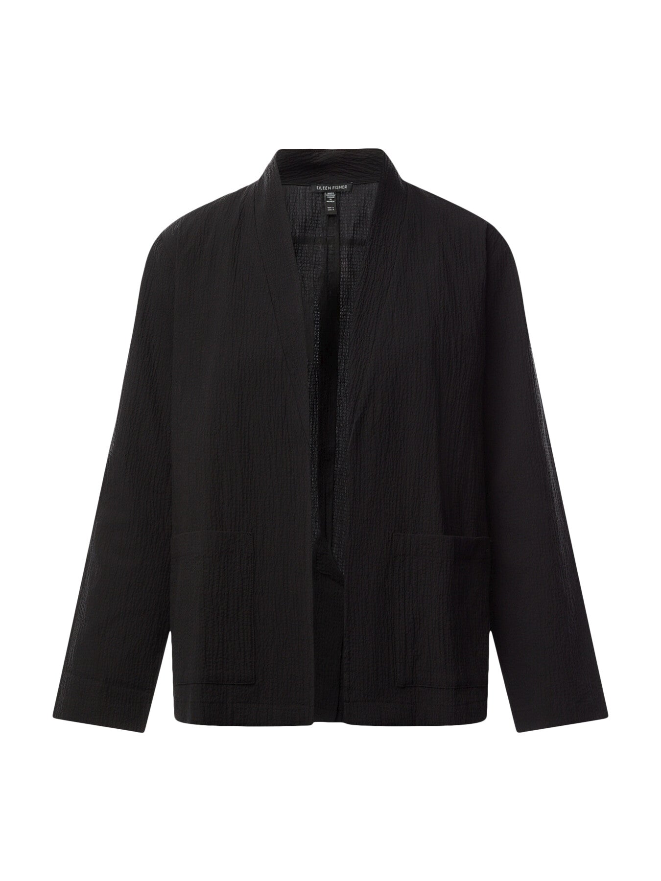 High Collar Jacket Cotton Pucker