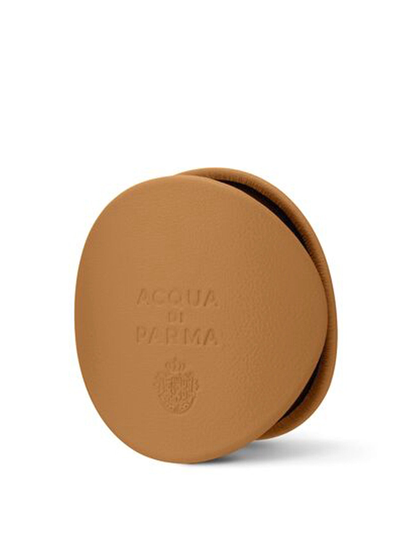 Car Diffuser Case Tan Calfskin Leather