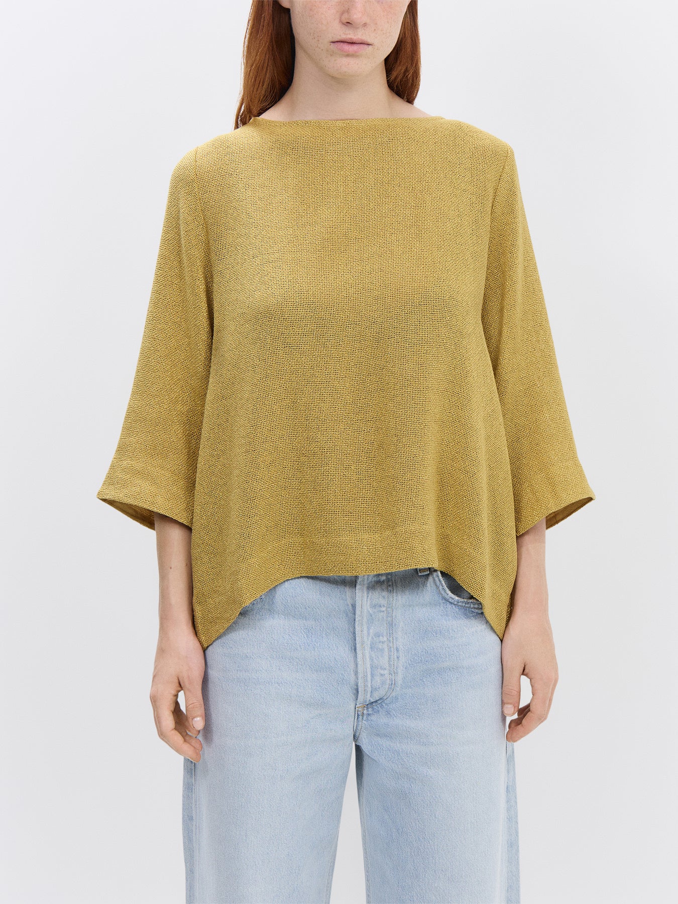 Dovinia 3/4 Sleeve Top