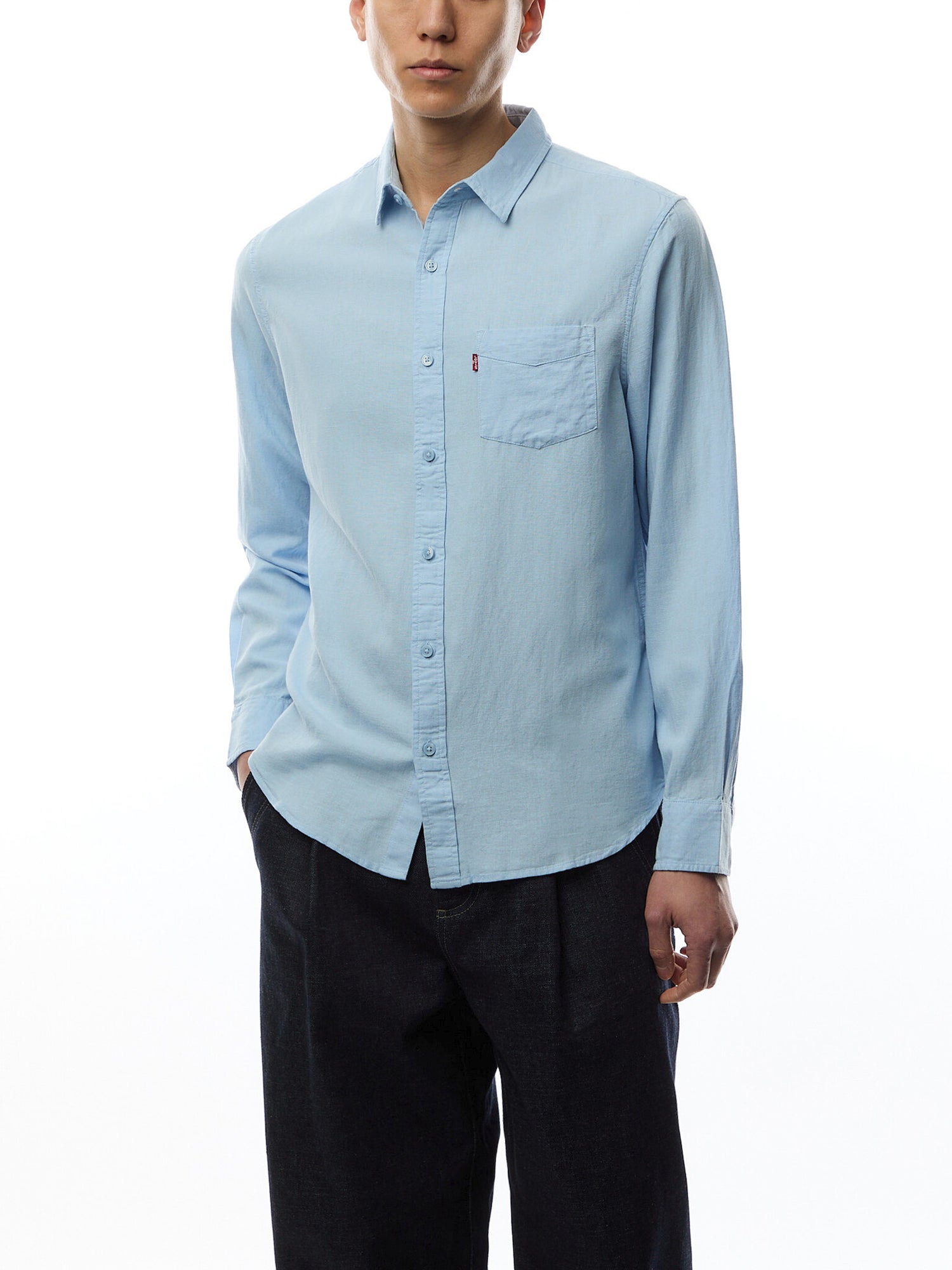 Sunset 1 Pocket Linen Shirt
