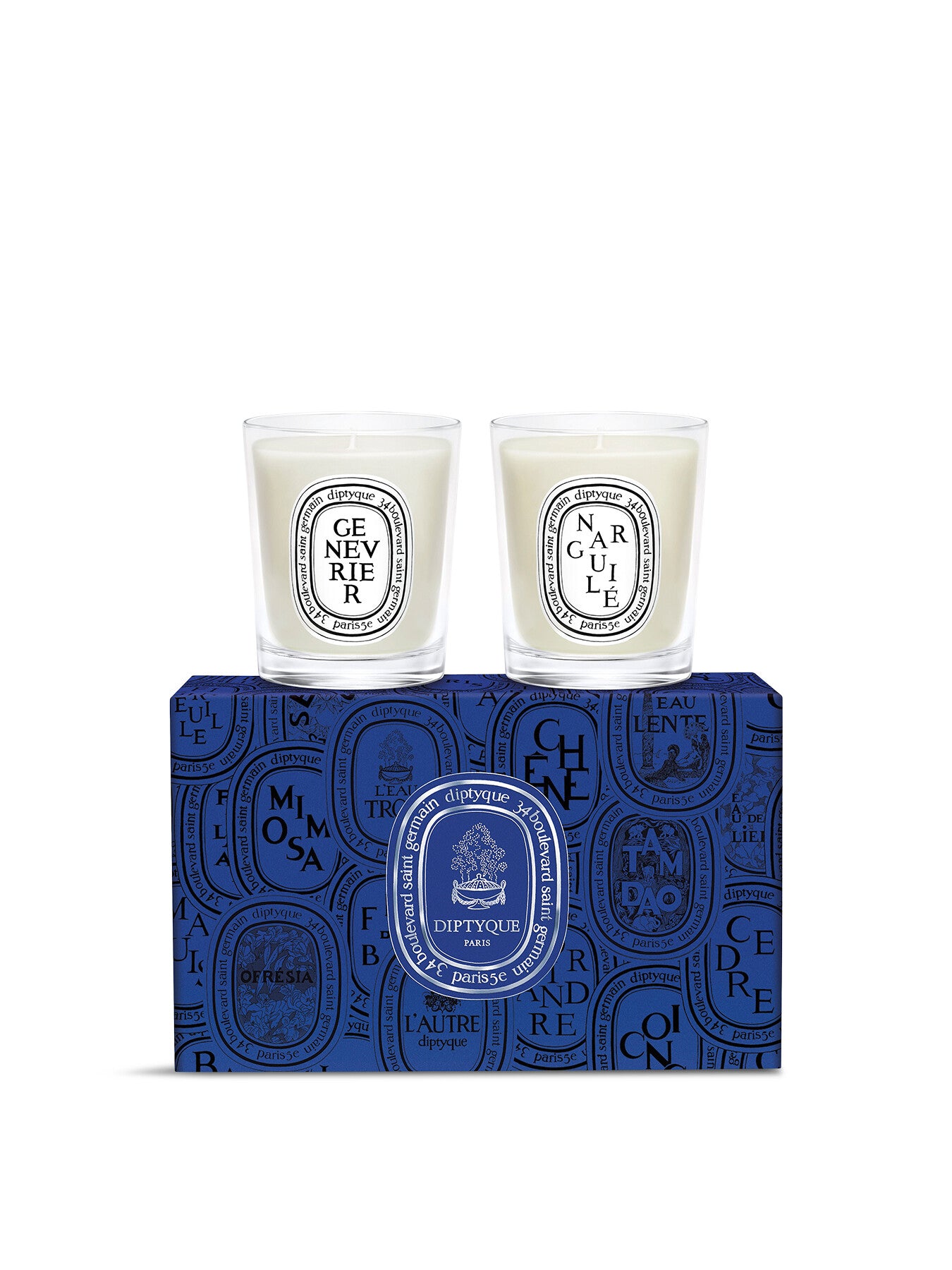 Narguilé & Genévrier Set of 2 Small Candles