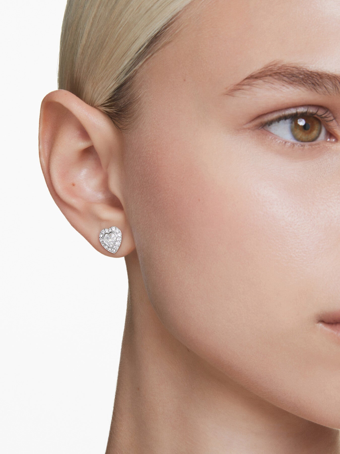 Ariana Grande x Swarovski Angelic Heart Stud Earrings