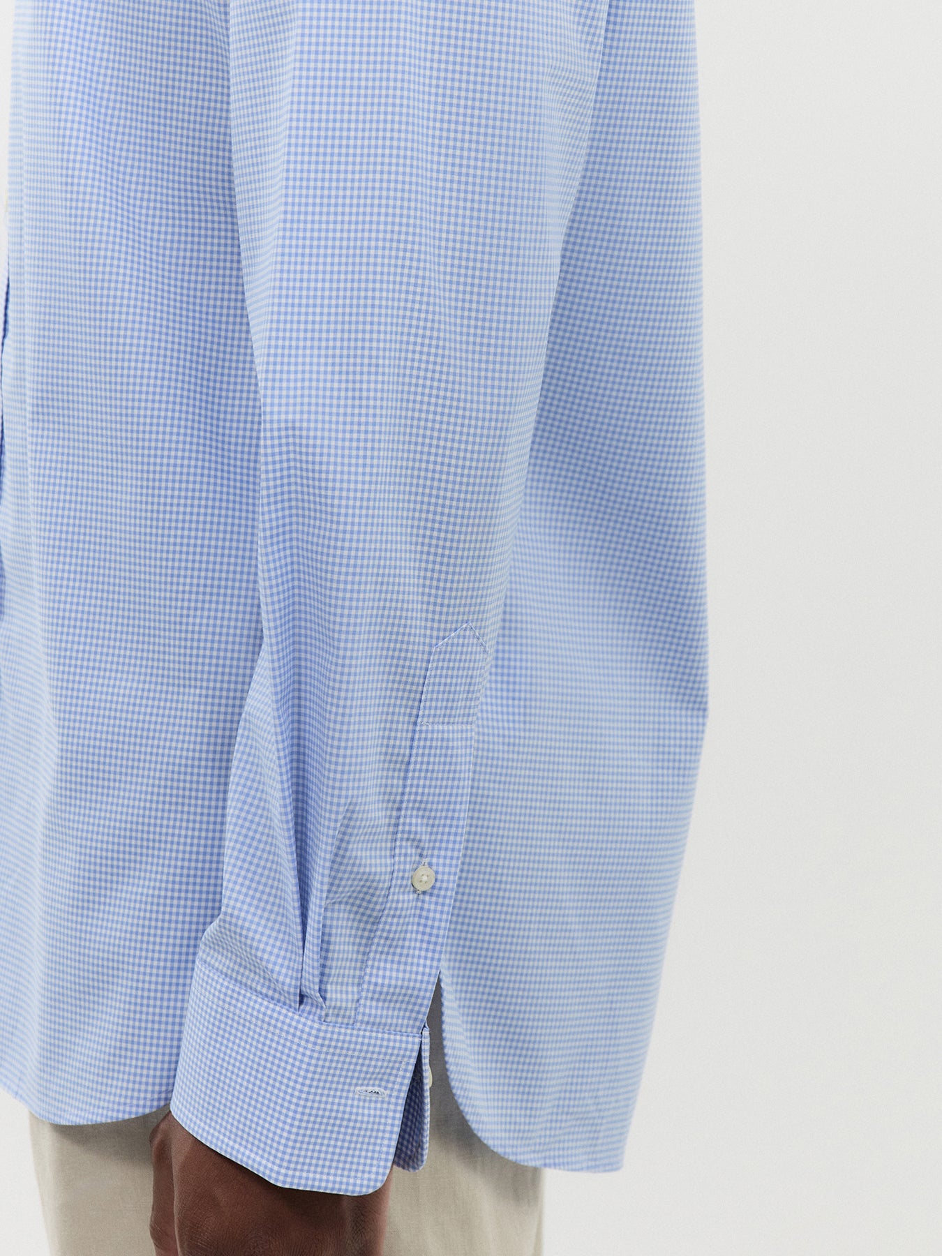 Custom Fit Poplin Dress Shirt