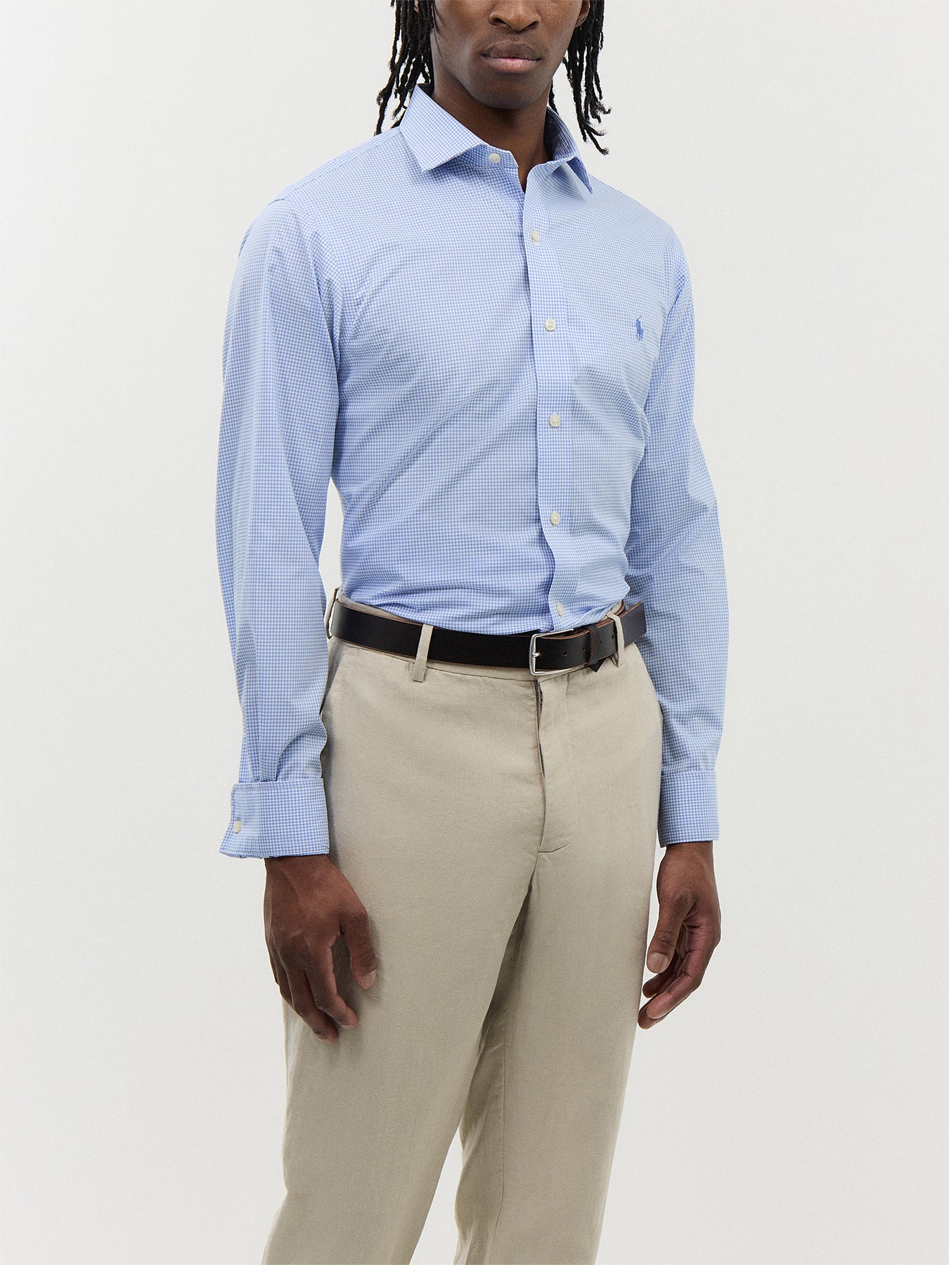 Custom Fit Poplin Dress Shirt