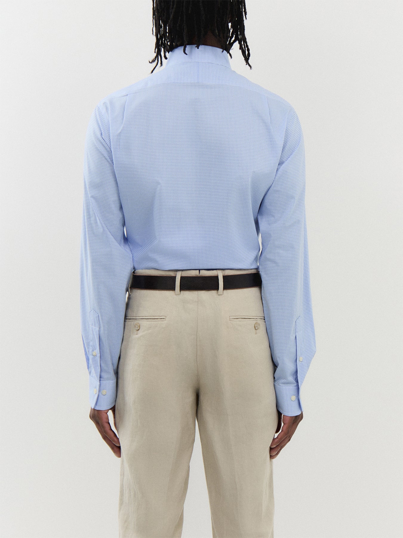 Custom Fit Poplin Dress Shirt