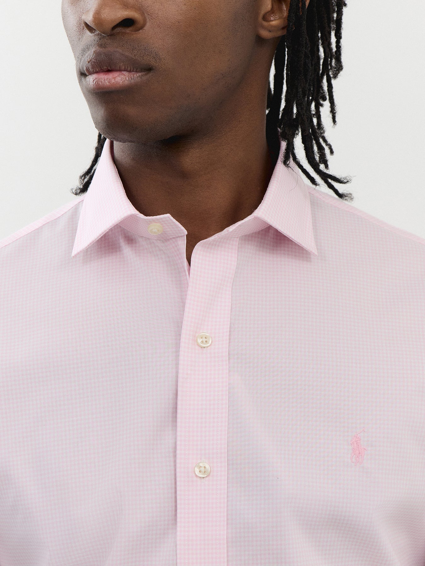 Custom Fit Poplin Dress Shirt