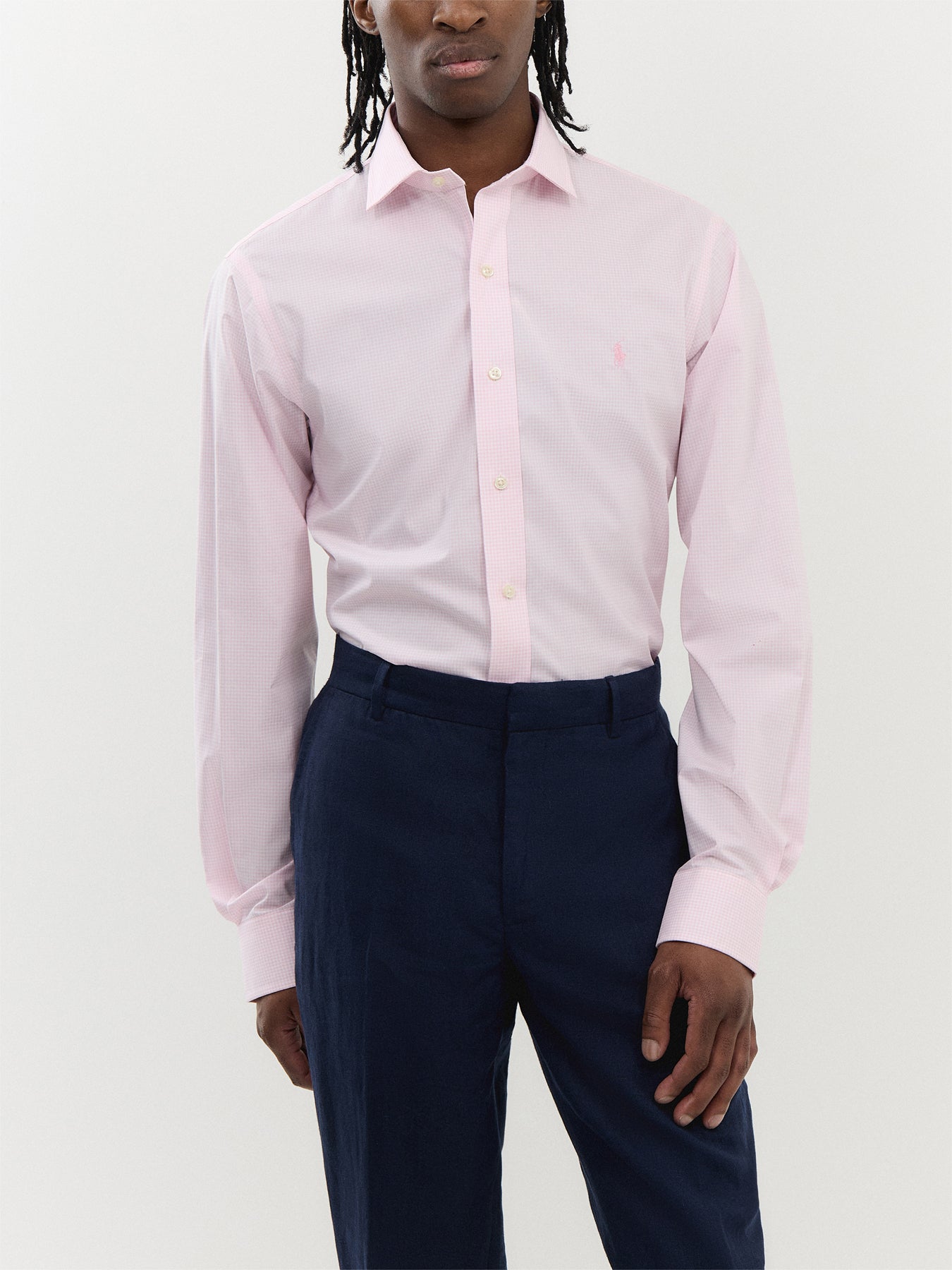 Custom Fit Poplin Dress Shirt