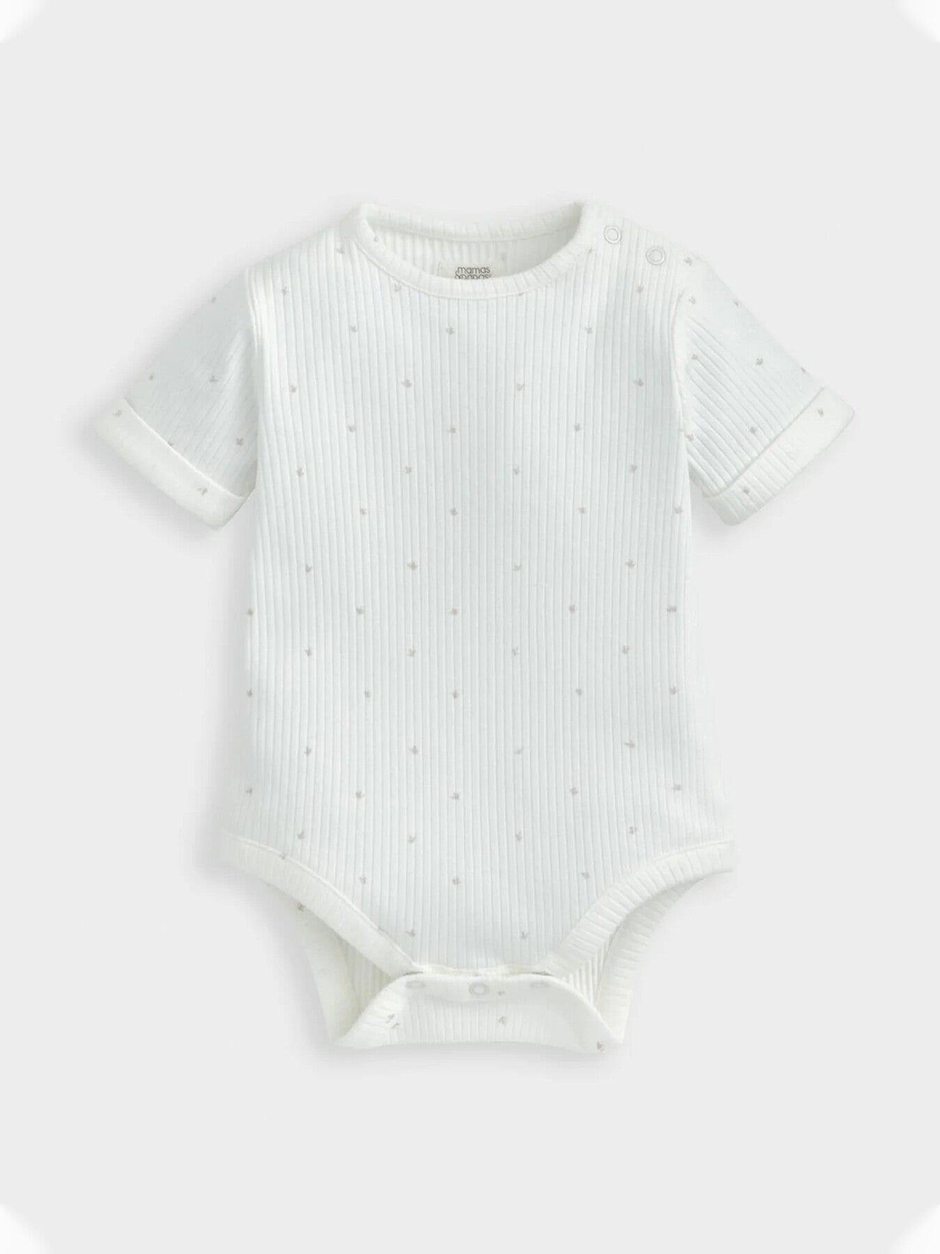 Ribbed Jersey Bodysuit & Dungaree Set
