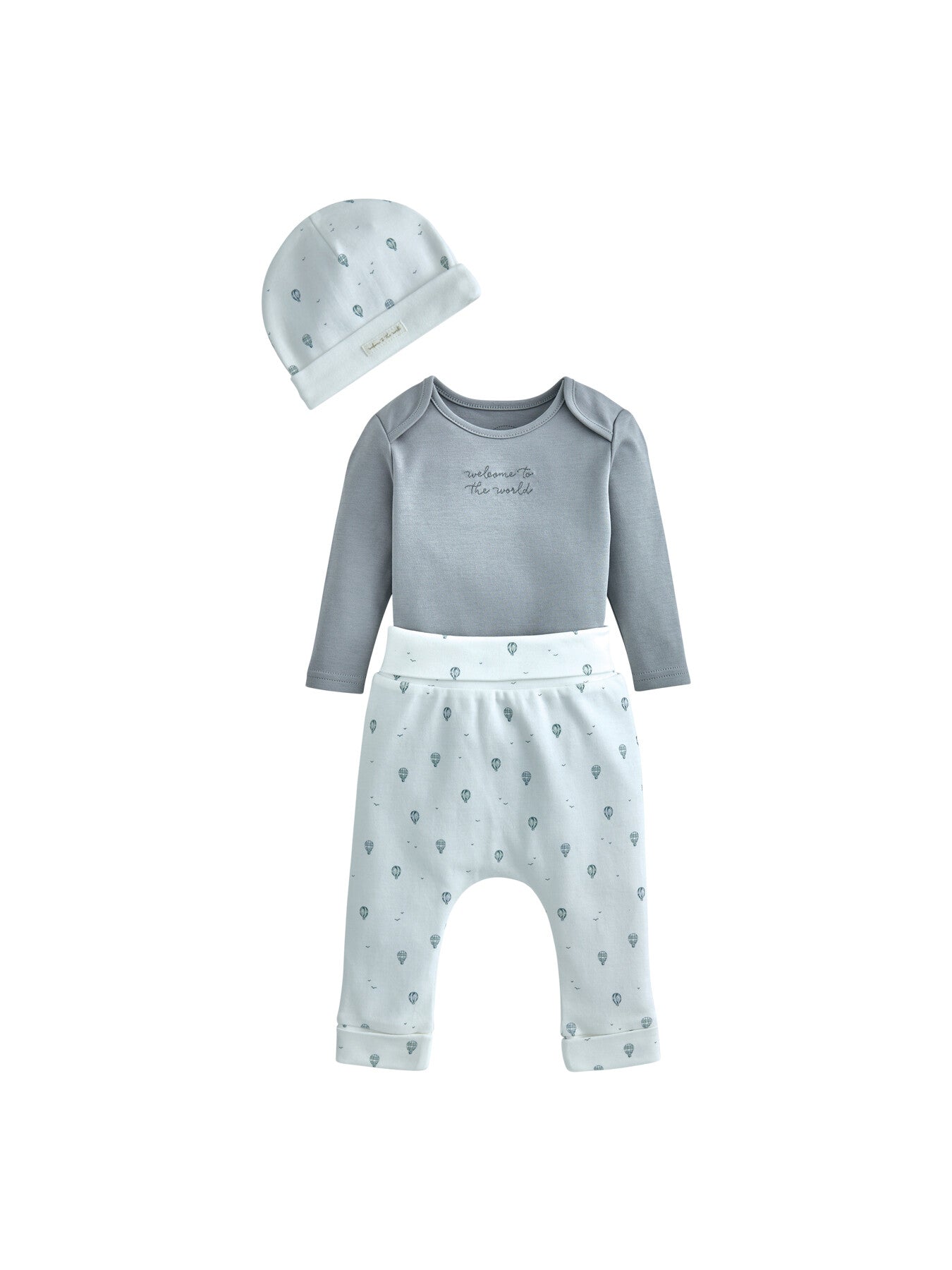 Hot Air Balloon Print Set (3 Pieces)