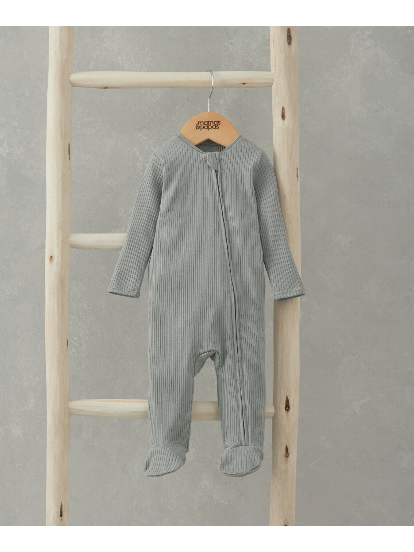 Organic All In One Sleepsuit - Sage Green
