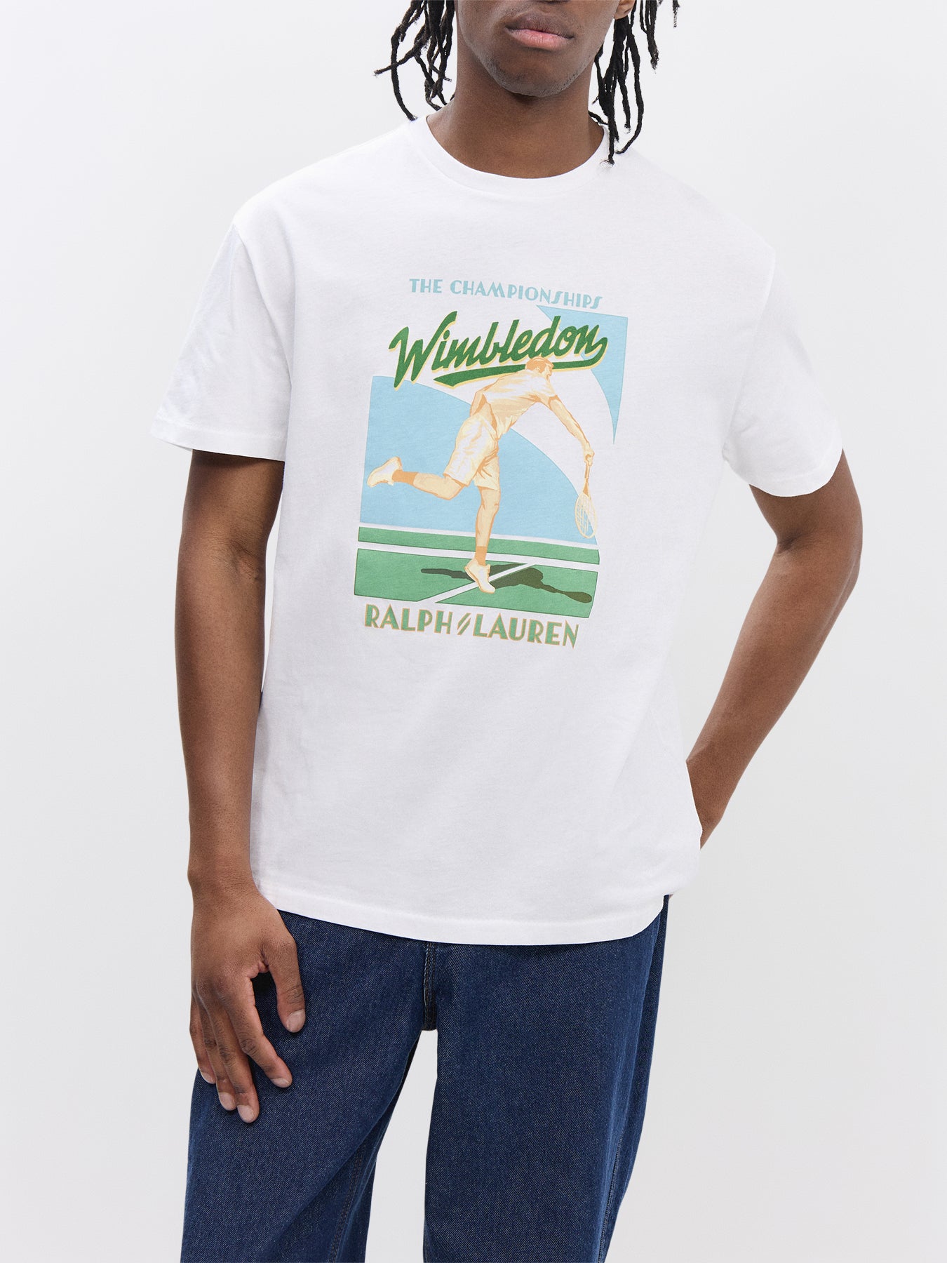 Wimbledon Retro Graphic Tee