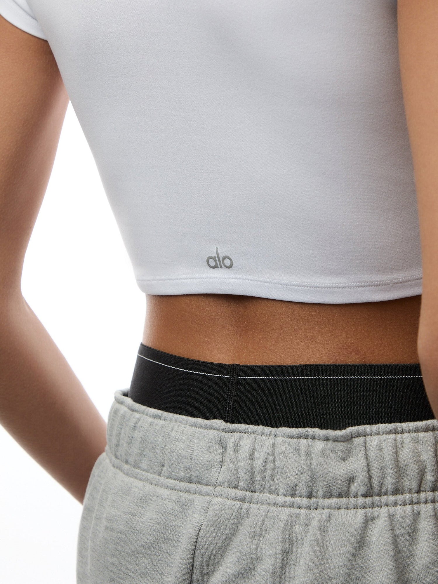 Alosoft Crop Finesse Short Sleeve