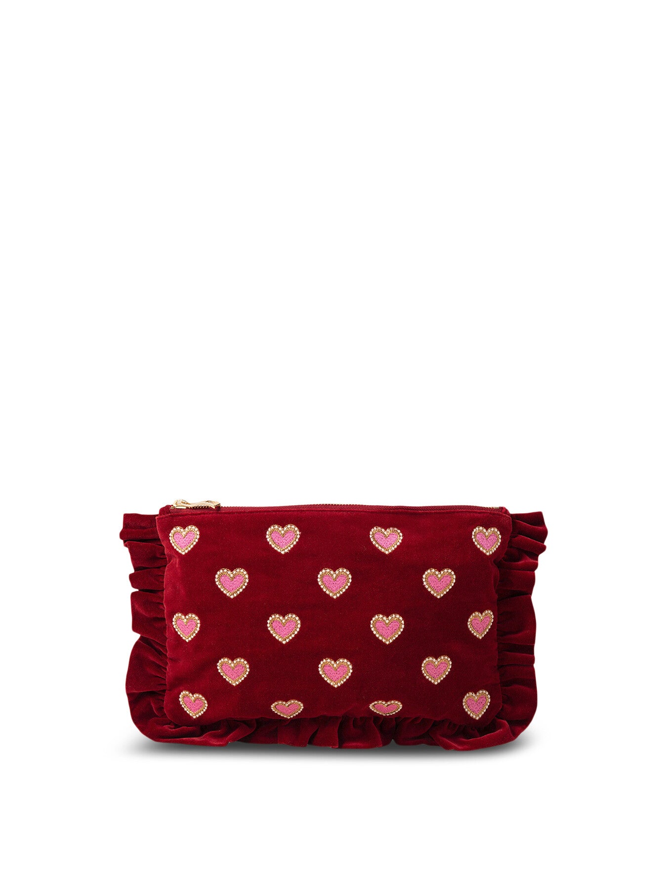 Love Hearts Rouge Velvet Everyday Pouch