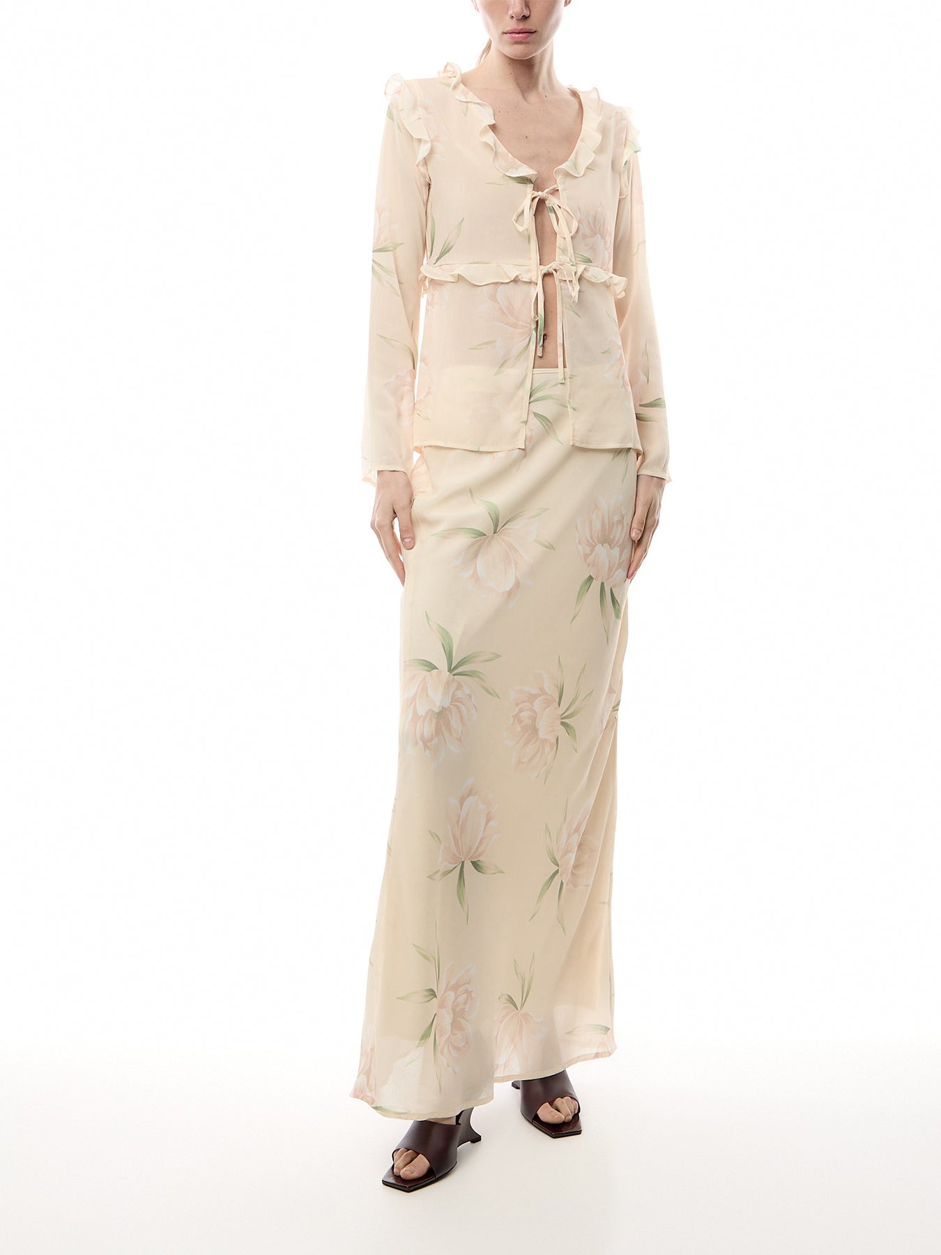 Leoni Chiffon Skirt