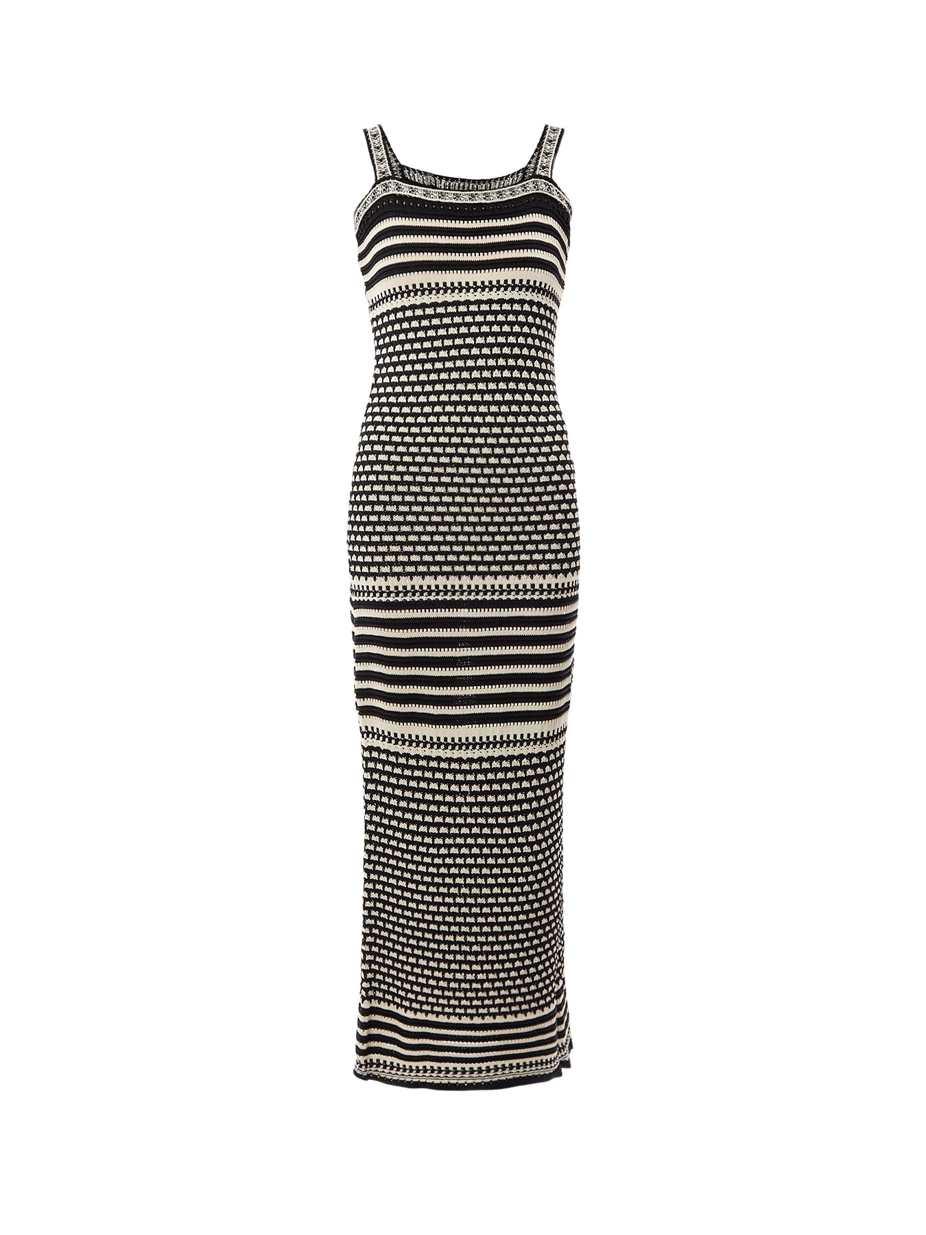 Tammy Crochet Knit Maxi Dress