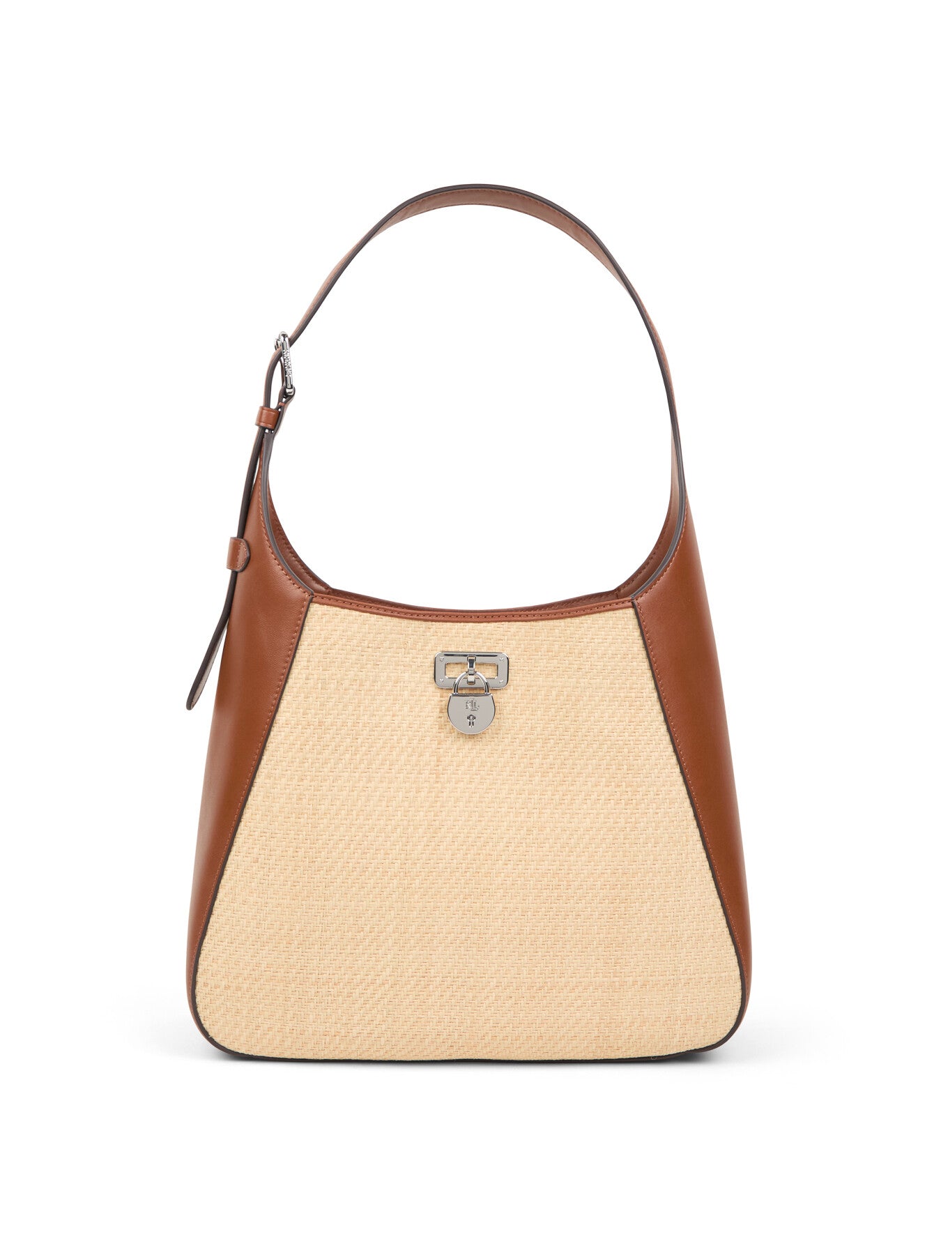 Raffia Large Tanner Shoulder Bag