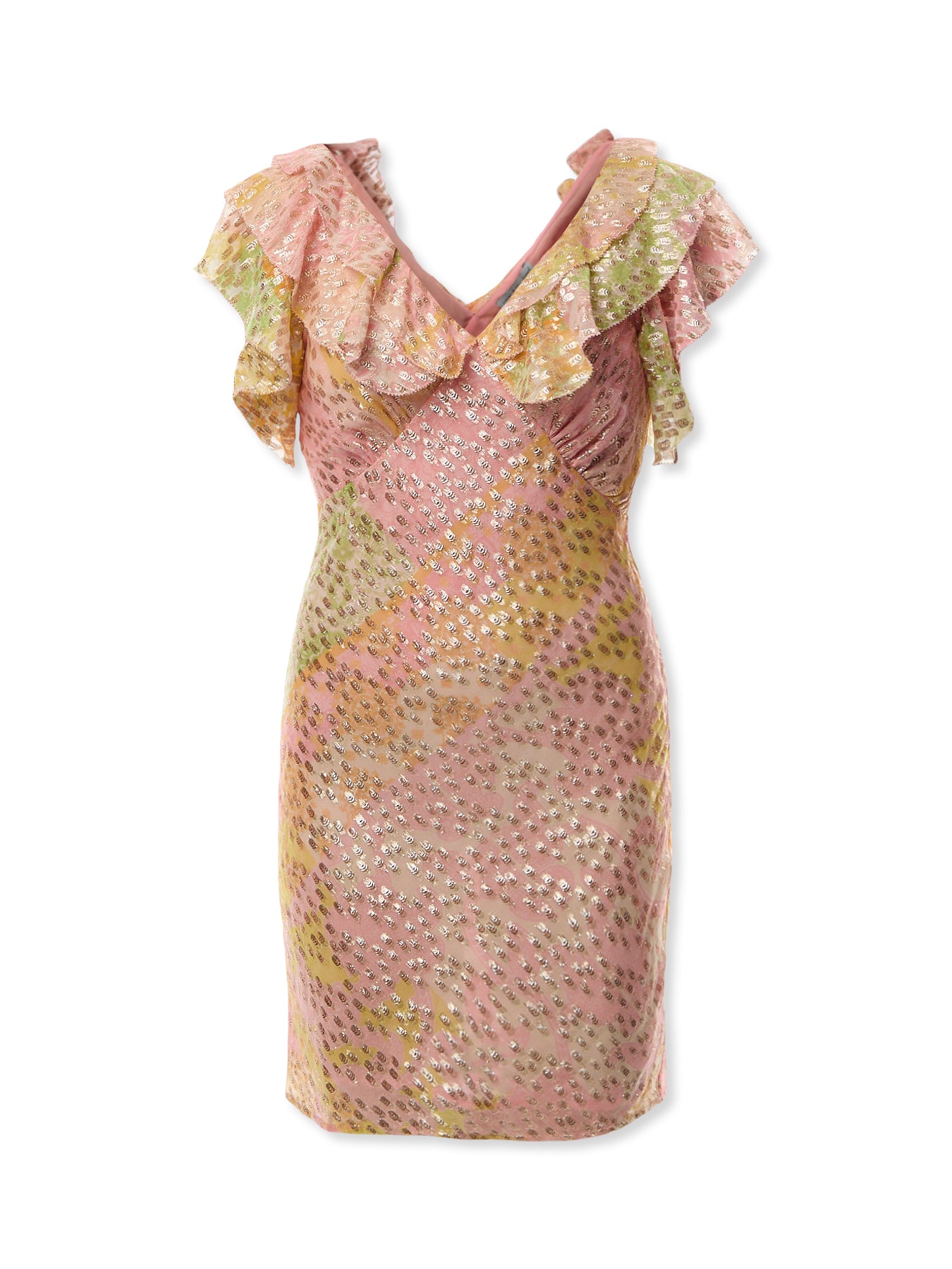 Pink Boho Mini Tilda Dress
