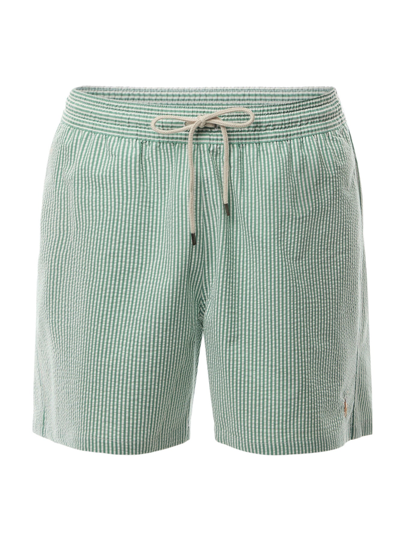 Recycled Poly Seersucker Traveler Swim Shorts